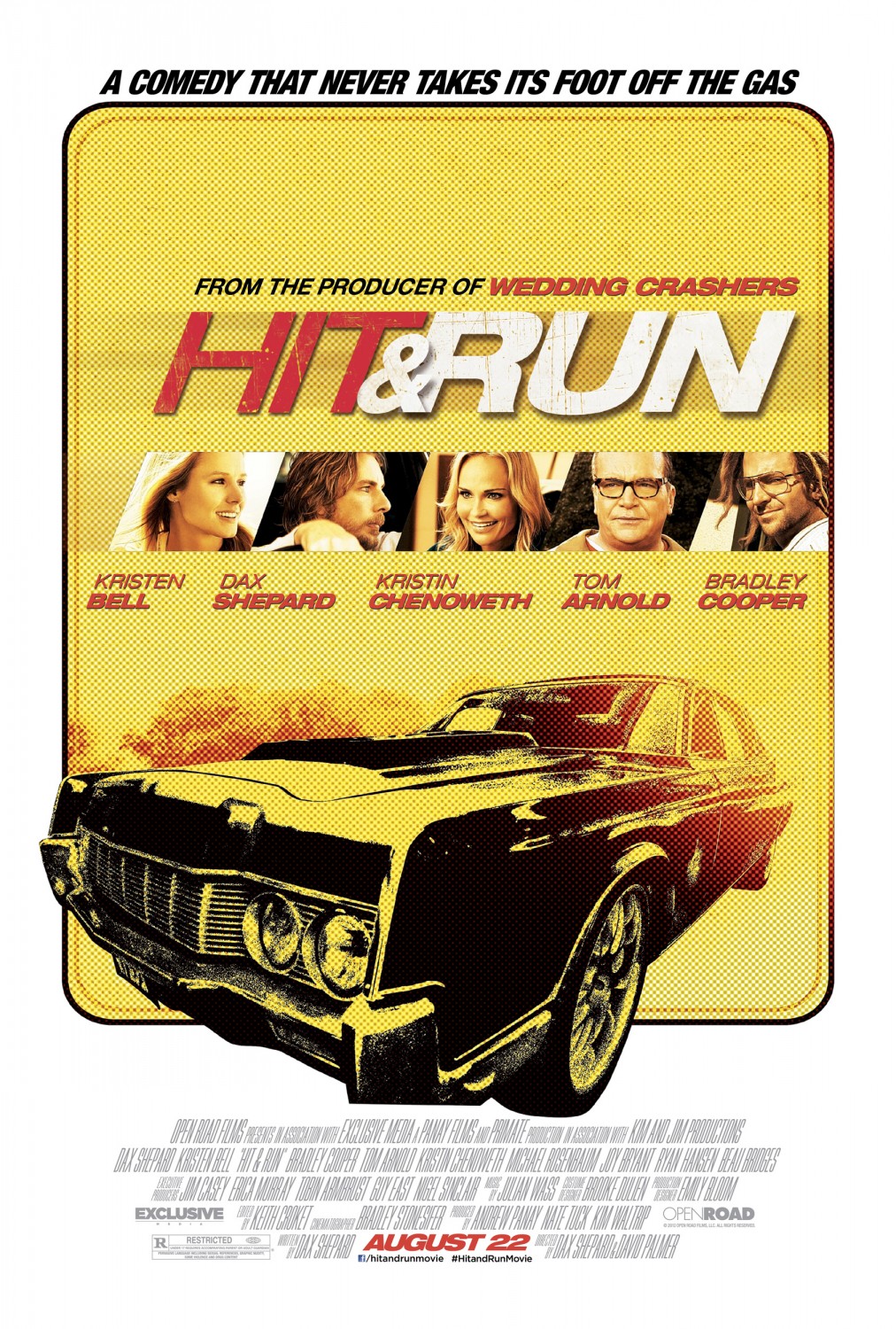 Extra Large Movie Poster Image for Hit and Run (#1 of 4)