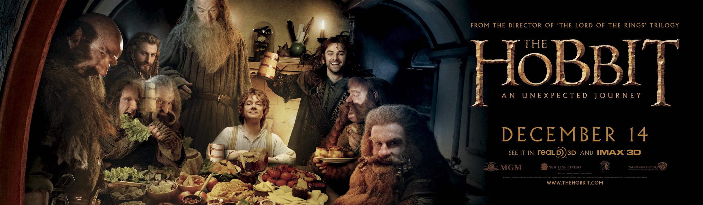 Mega Sized Movie Poster Image for The Hobbit: An Unexpected Journey (#9 of 39)