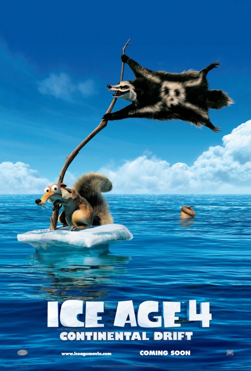 Ice Age: Continental Drift Movie Poster