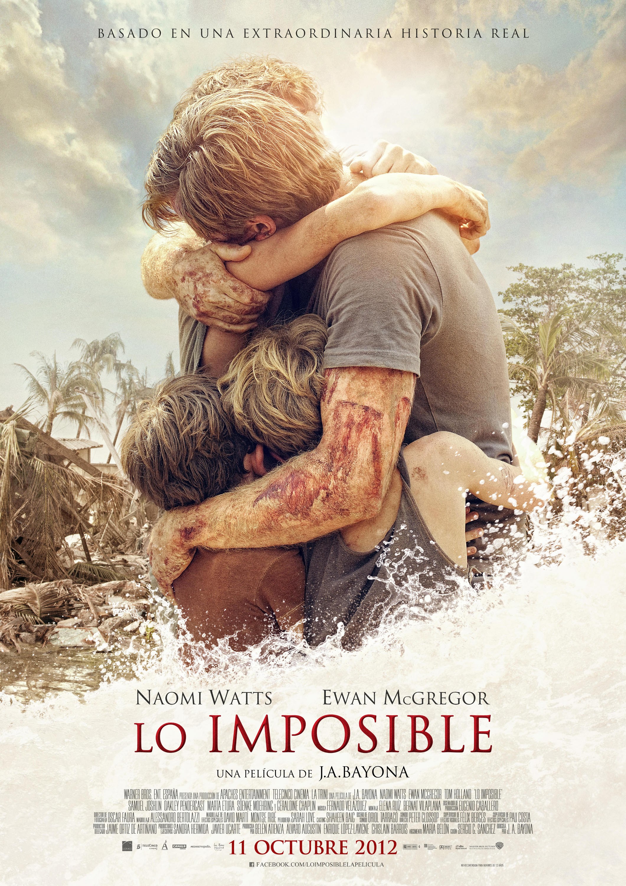Mega Sized Movie Poster Image for The Impossible (#4 of 13)