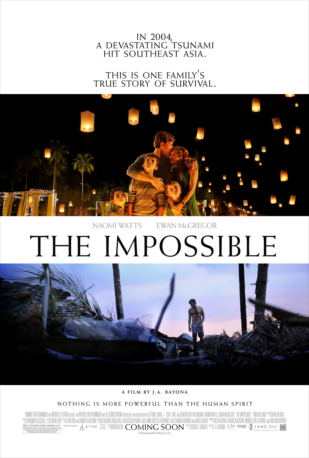 Extra Large Movie Poster Image for The Impossible (#5 of 13)