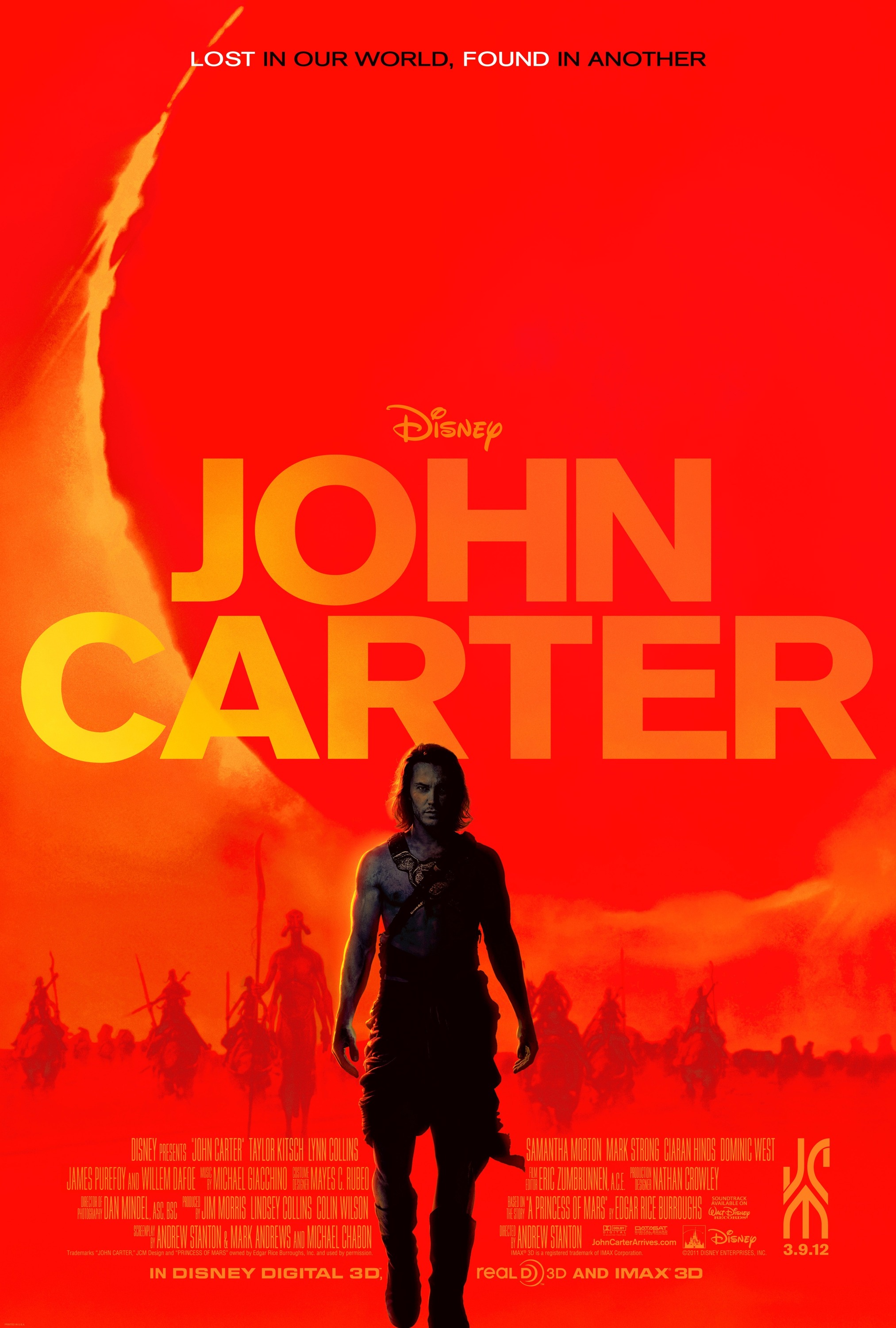 Mega Sized Movie Poster Image for John Carter (#2 of 12)