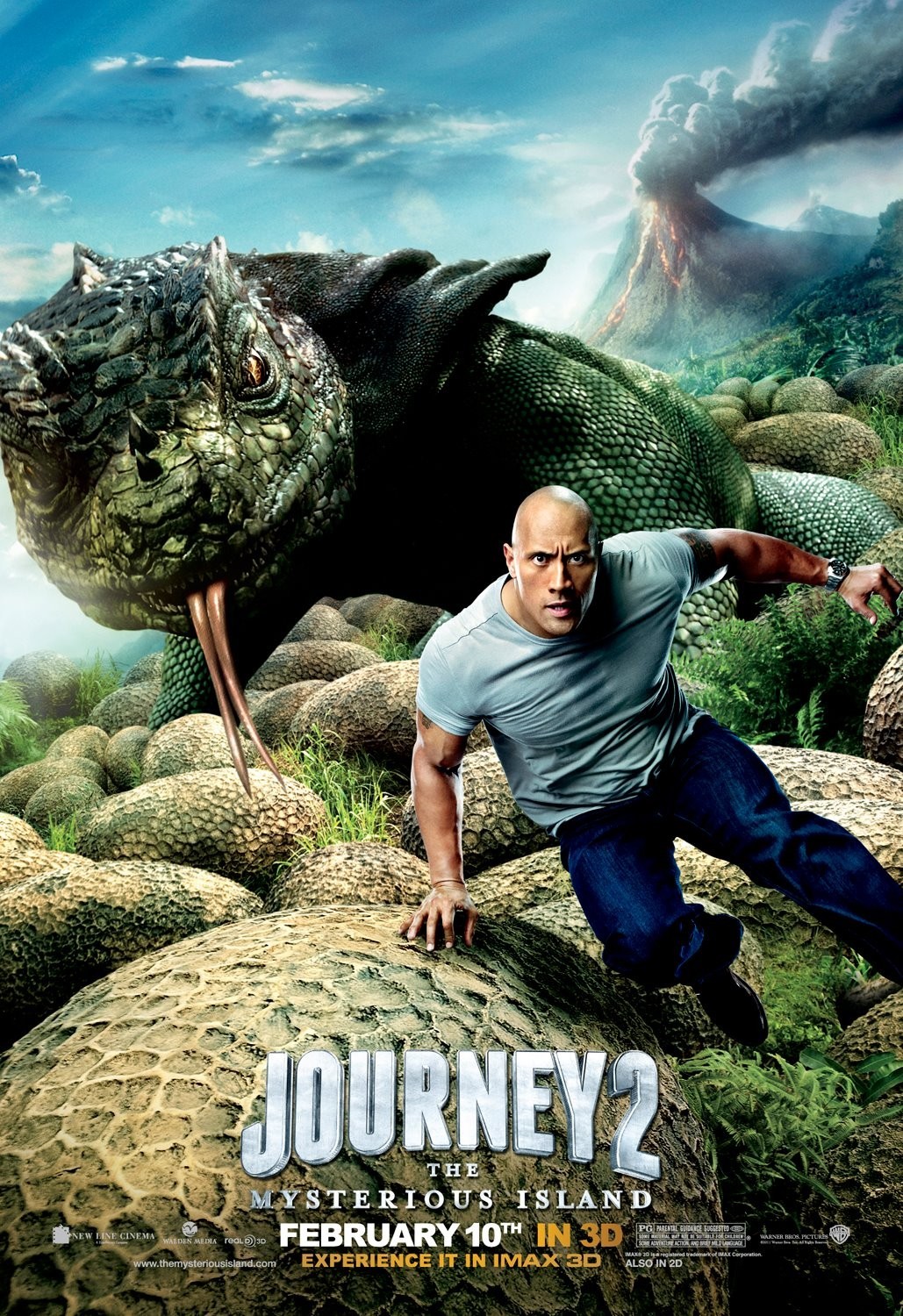 Extra Large Movie Poster Image for Journey 2: The Mysterious Island (#2 of 6)
