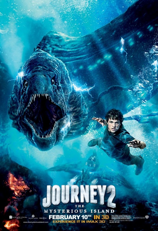 Journey 2: The Mysterious Island Movie Poster