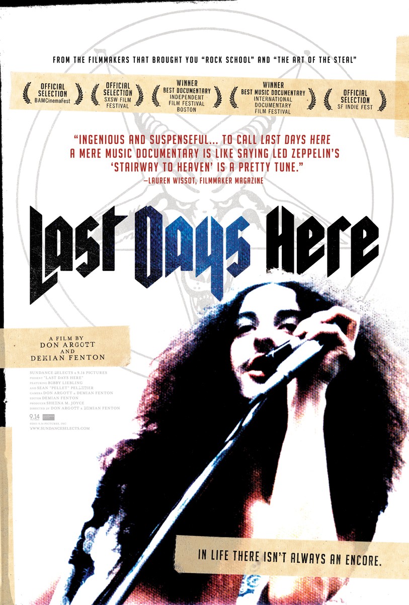 Extra Large Movie Poster Image for Last Days Here 