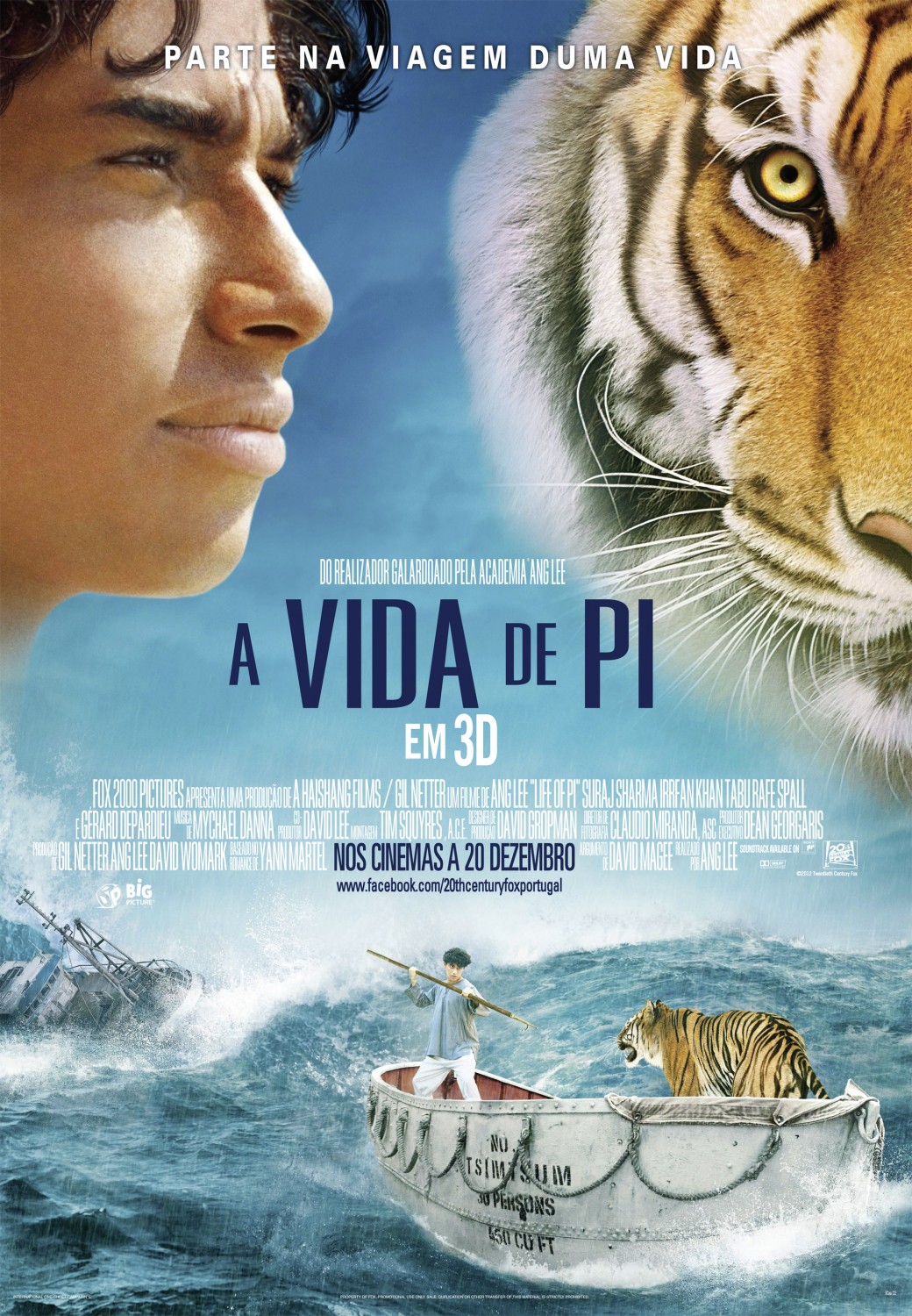 Extra Large Movie Poster Image for Life of Pi (#11 of 12)