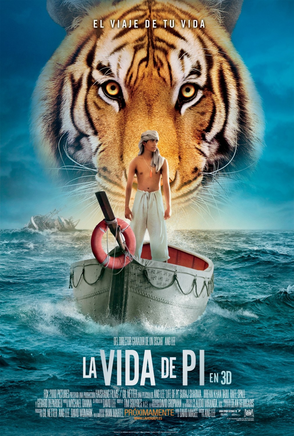 Extra Large Movie Poster Image for Life of Pi (#5 of 12)