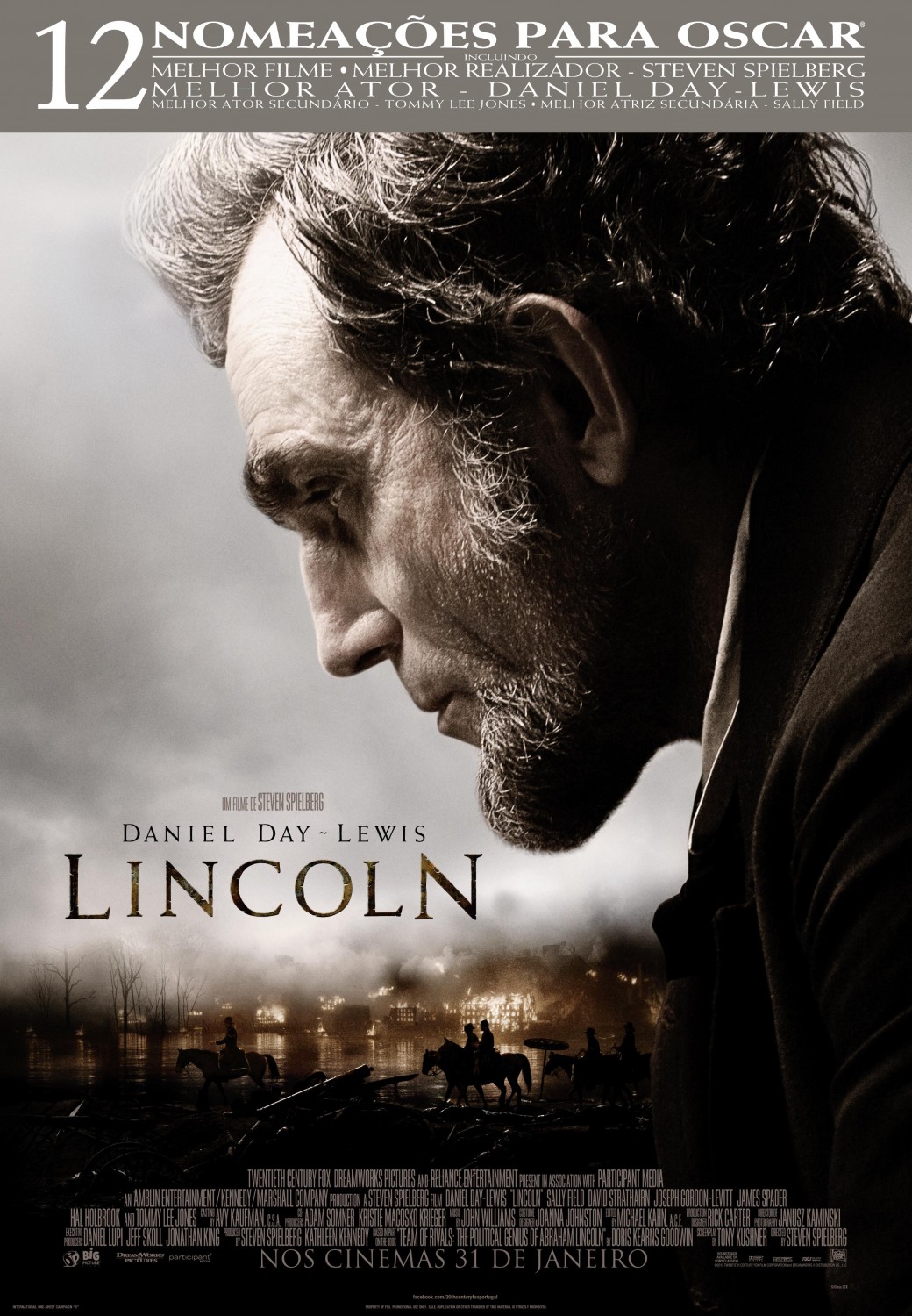Extra Large Movie Poster Image for Lincoln (#2 of 3)