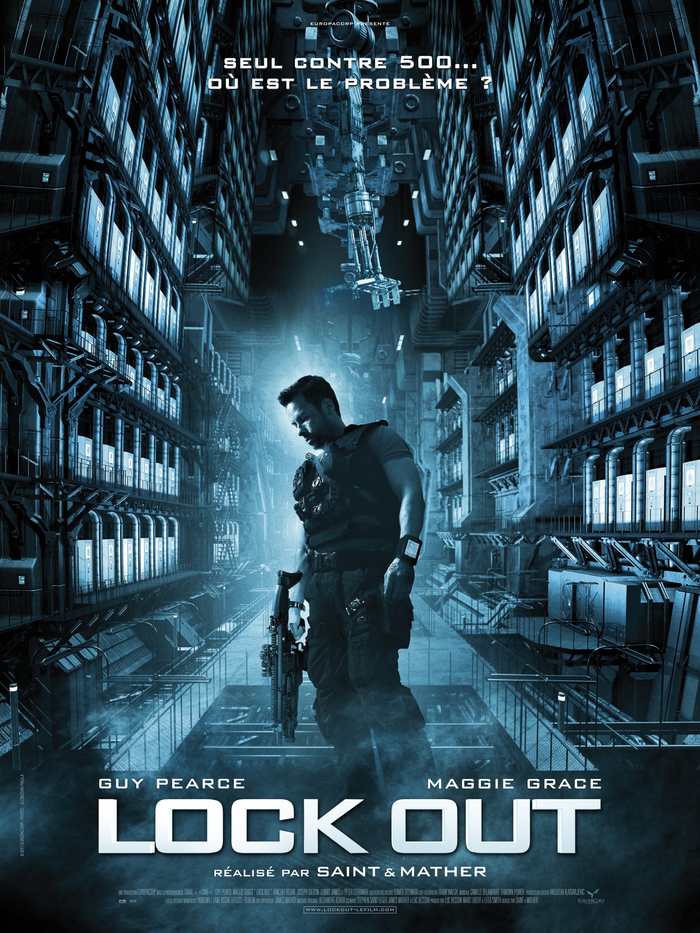 Mega Sized Movie Poster Image for Lockout (#2 of 10)