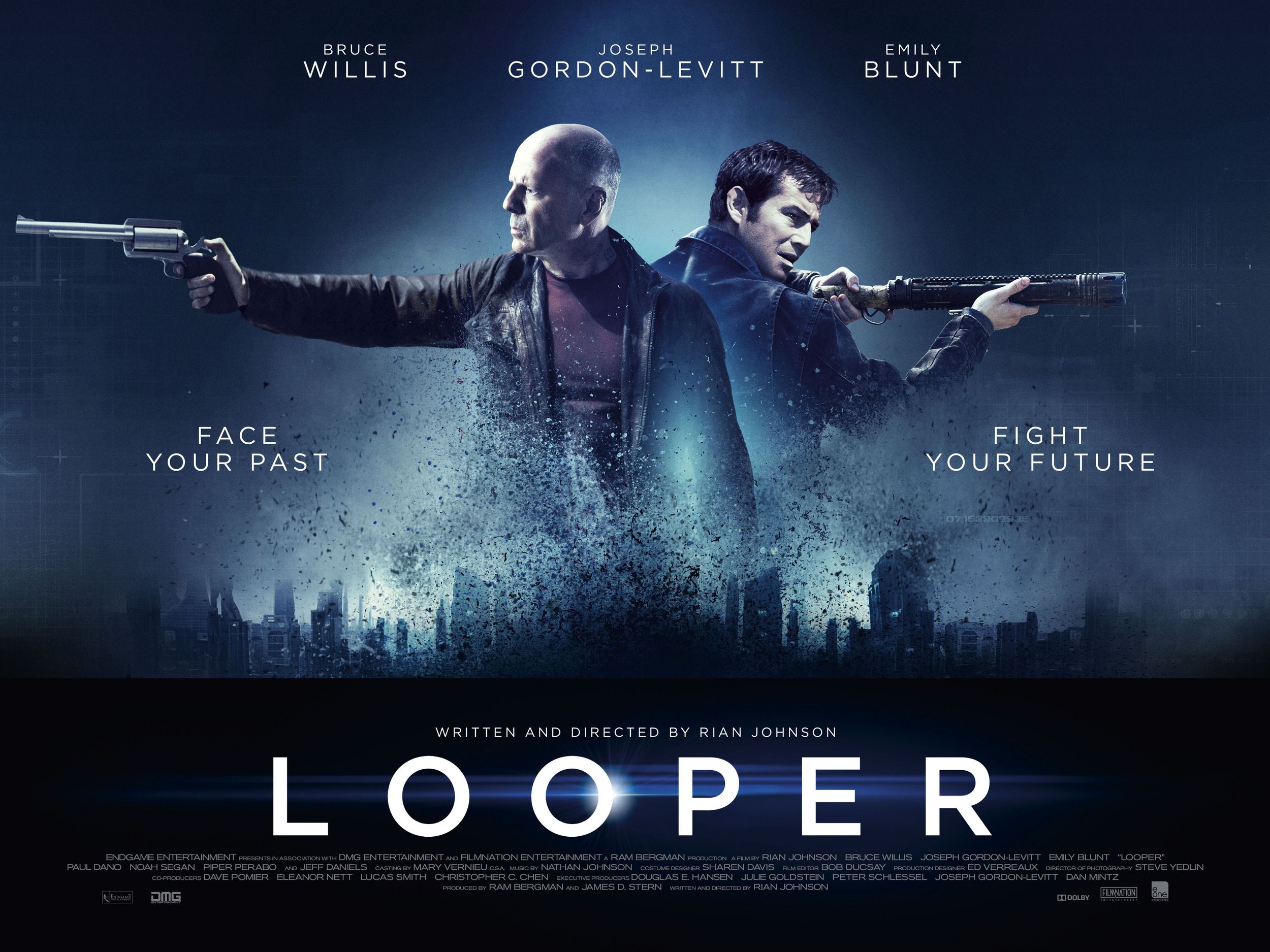 Mega Sized Movie Poster Image for Looper (#3 of 18)