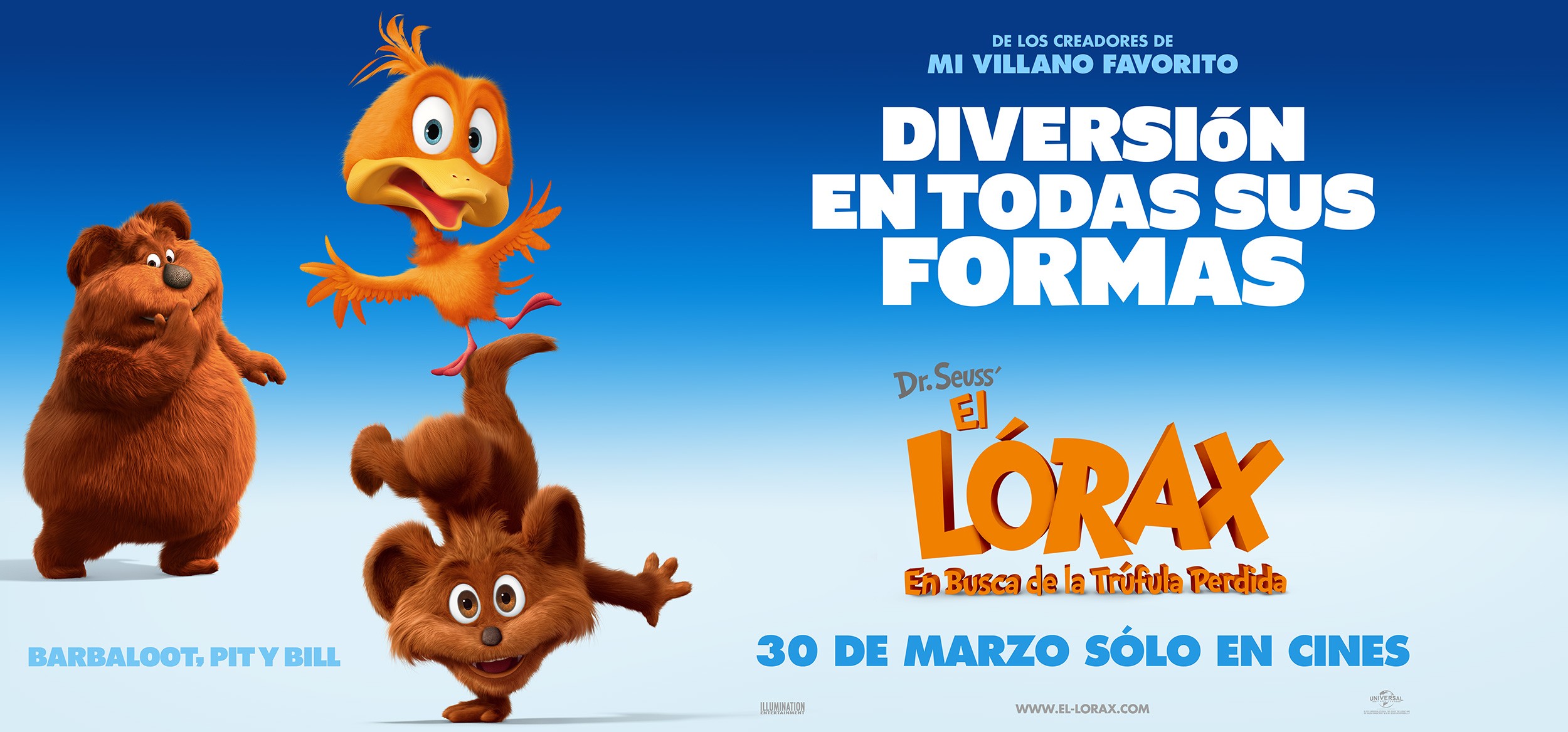 Mega Sized Movie Poster Image for The Lorax (#12 of 13)