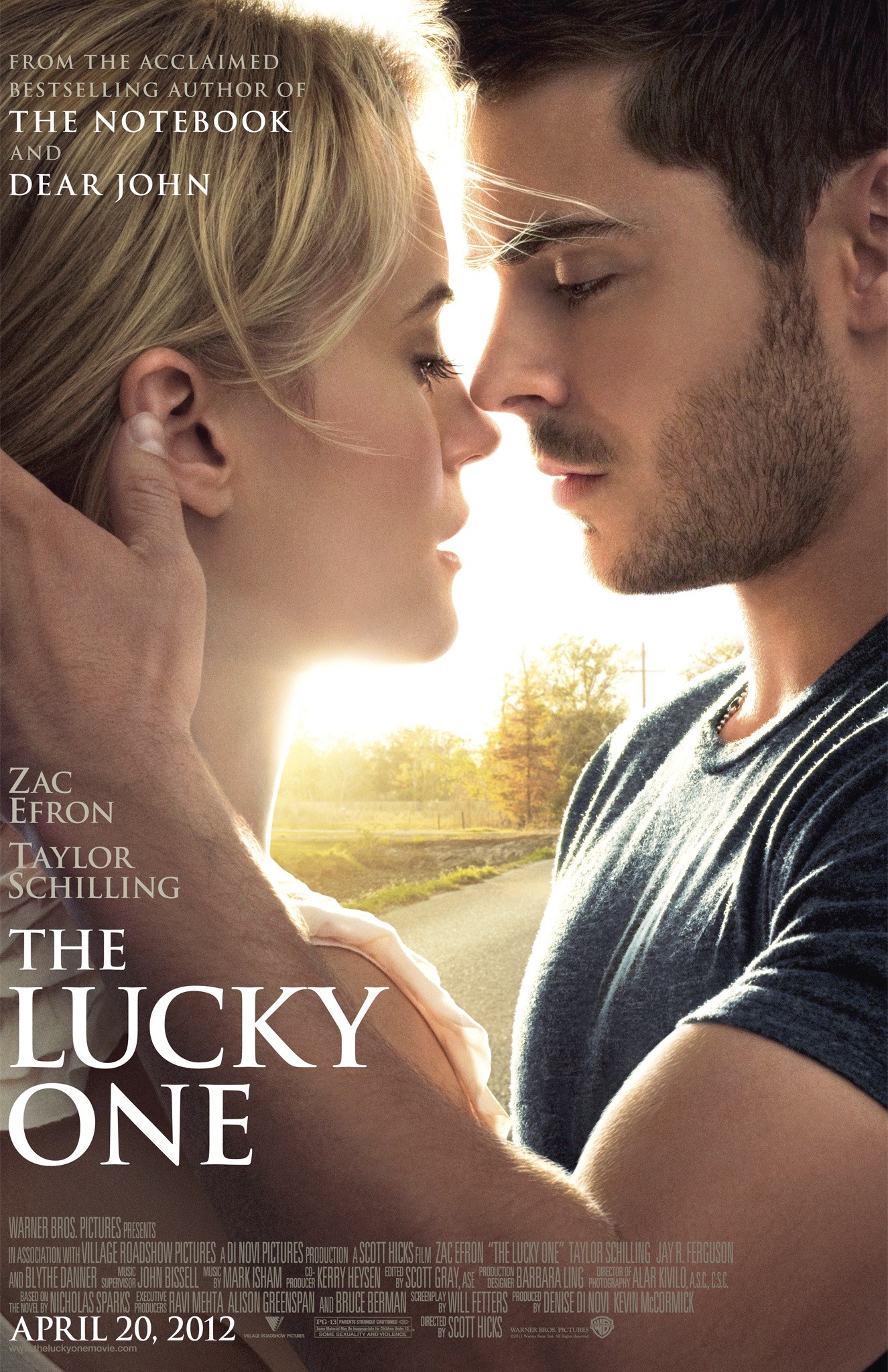 Mega Sized Movie Poster Image for The Lucky One (#1 of 2)