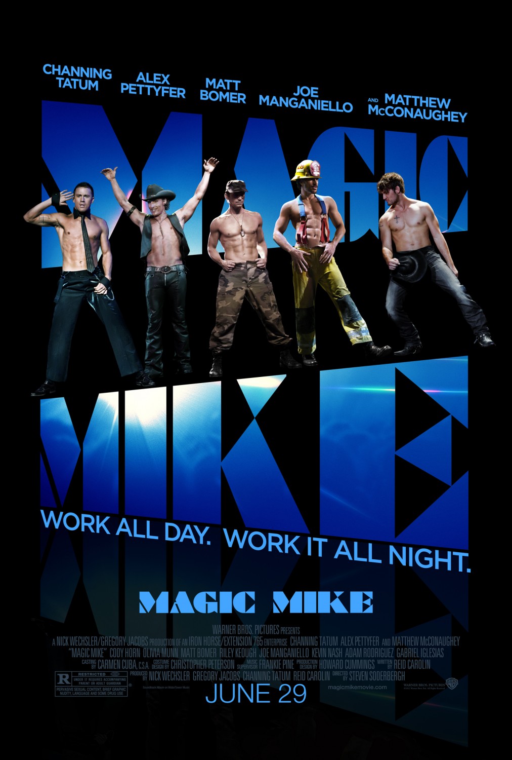 Extra Large Movie Poster Image for Magic Mike (#1 of 10)
