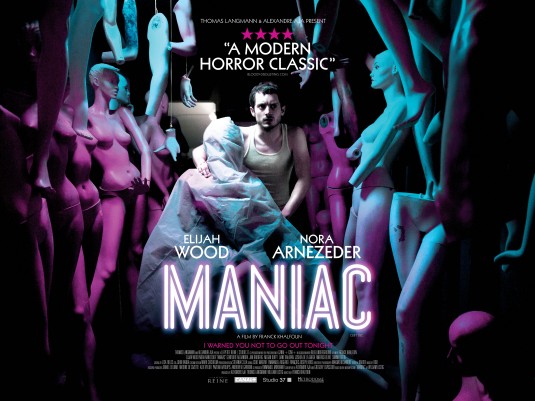 Maniac Naked Girl Poster