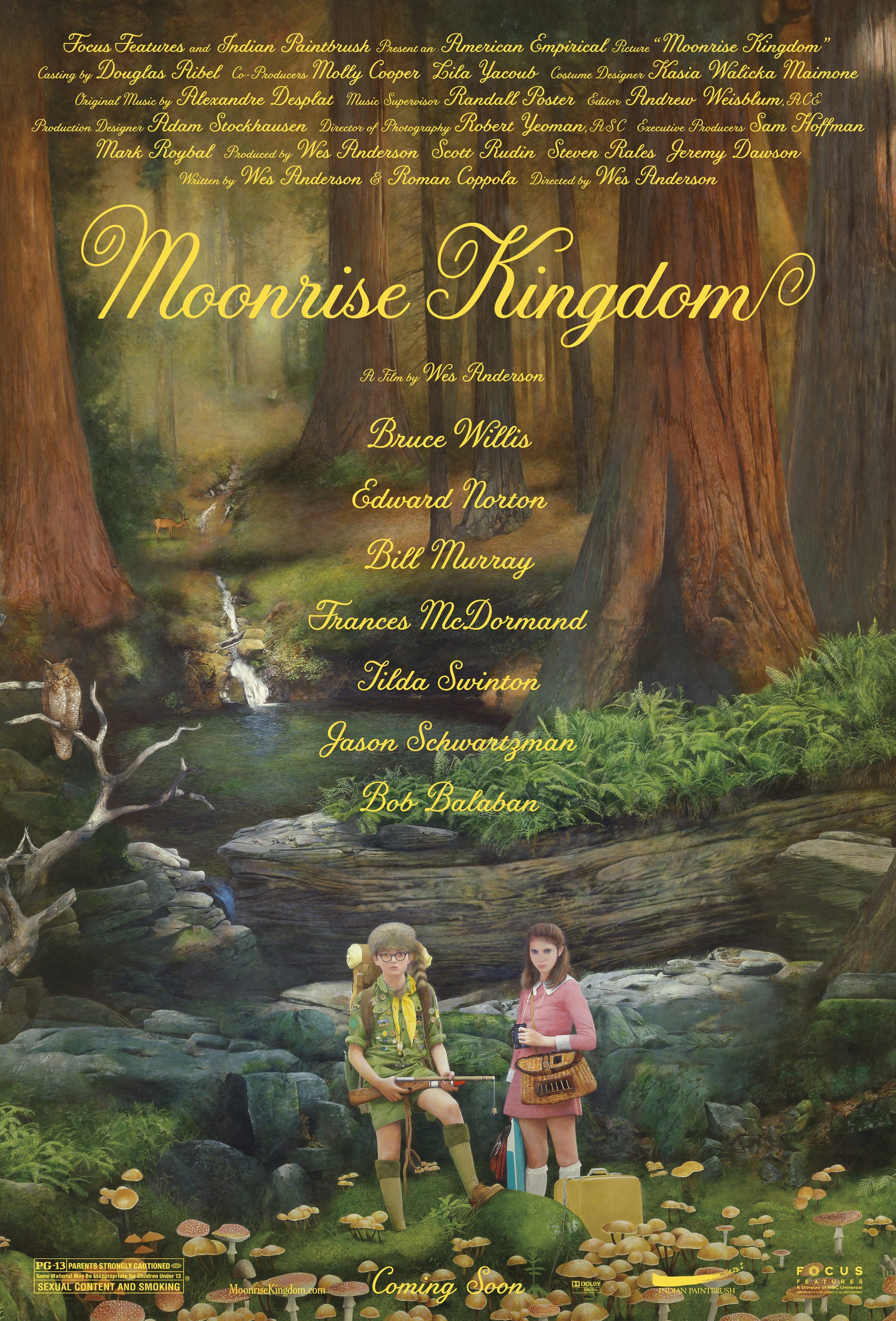 Mega Sized Movie Poster Image for Moonrise Kingdom (#1 of 2)