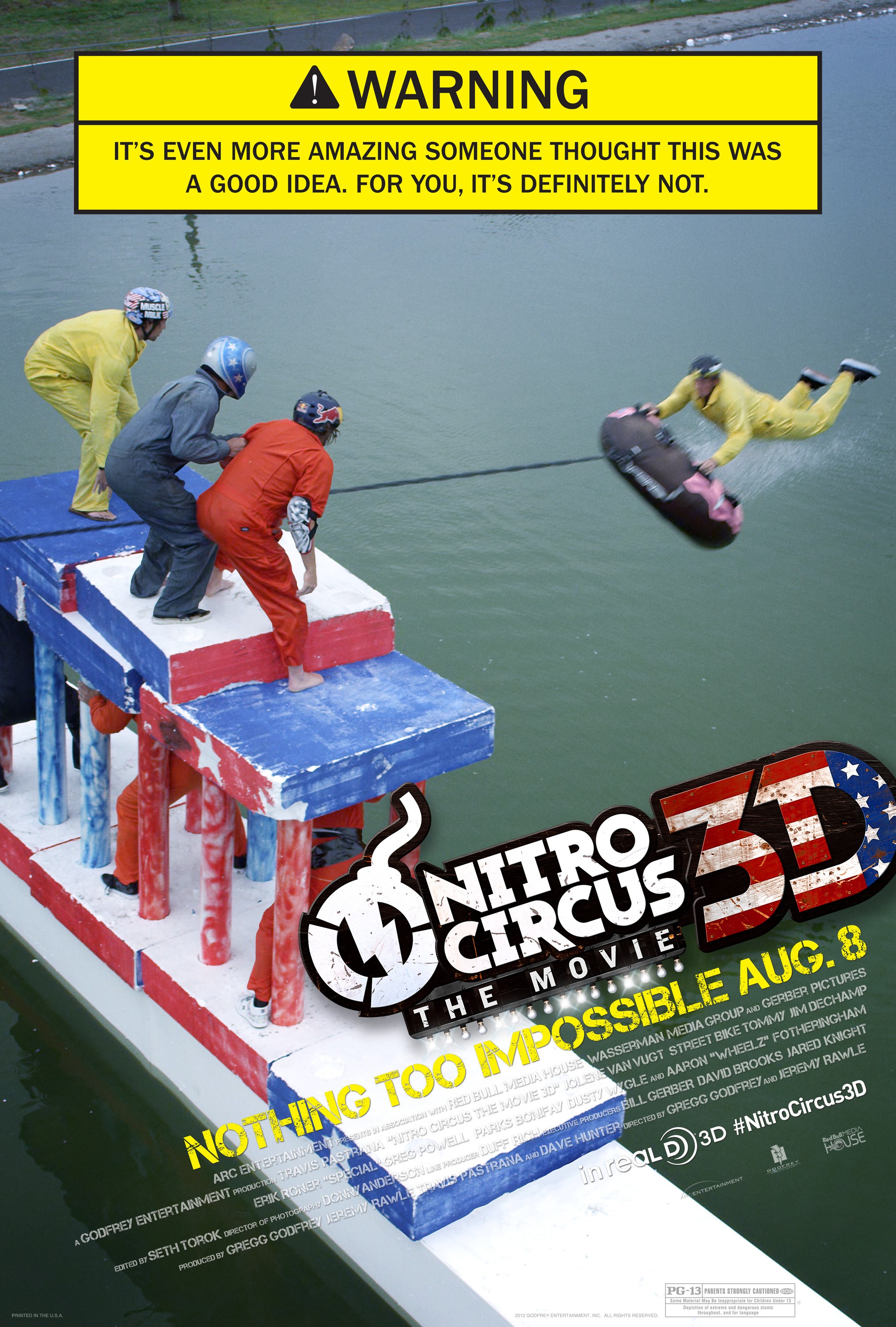 Mega Sized Movie Poster Image for Nitro Circus: The Movie (#1 of 3)