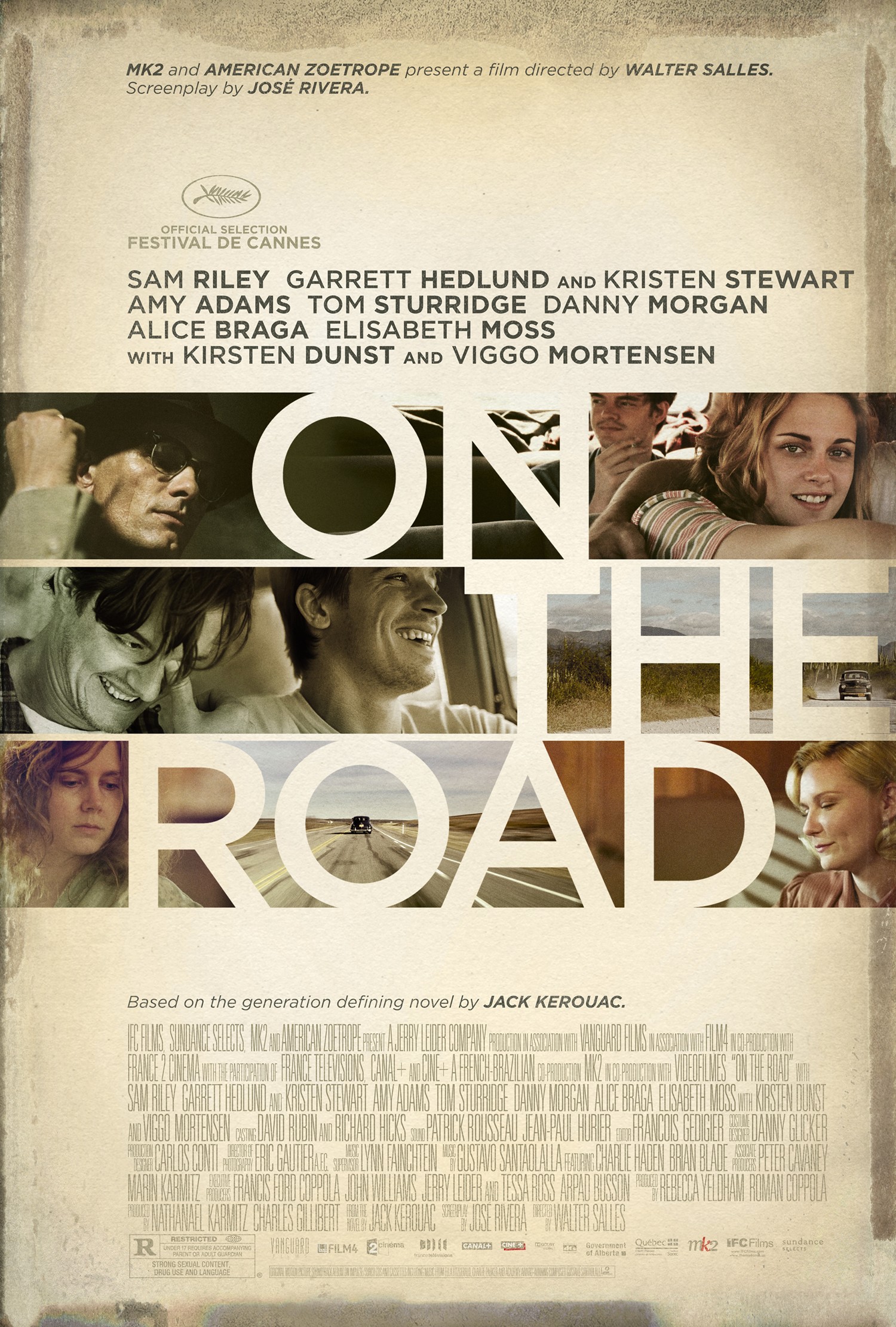 Mega Sized Movie Poster Image for On the Road (#12 of 13)