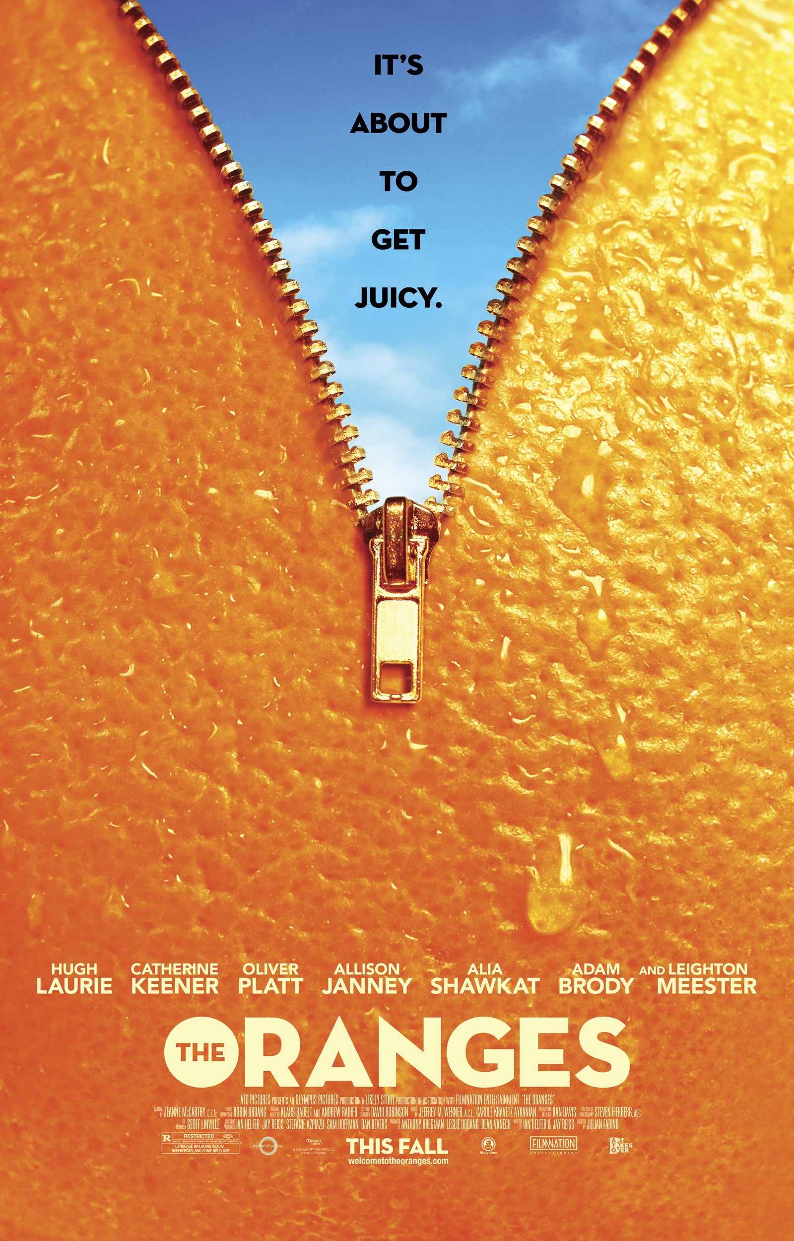 Mega Sized Movie Poster Image for The Oranges (#1 of 6)