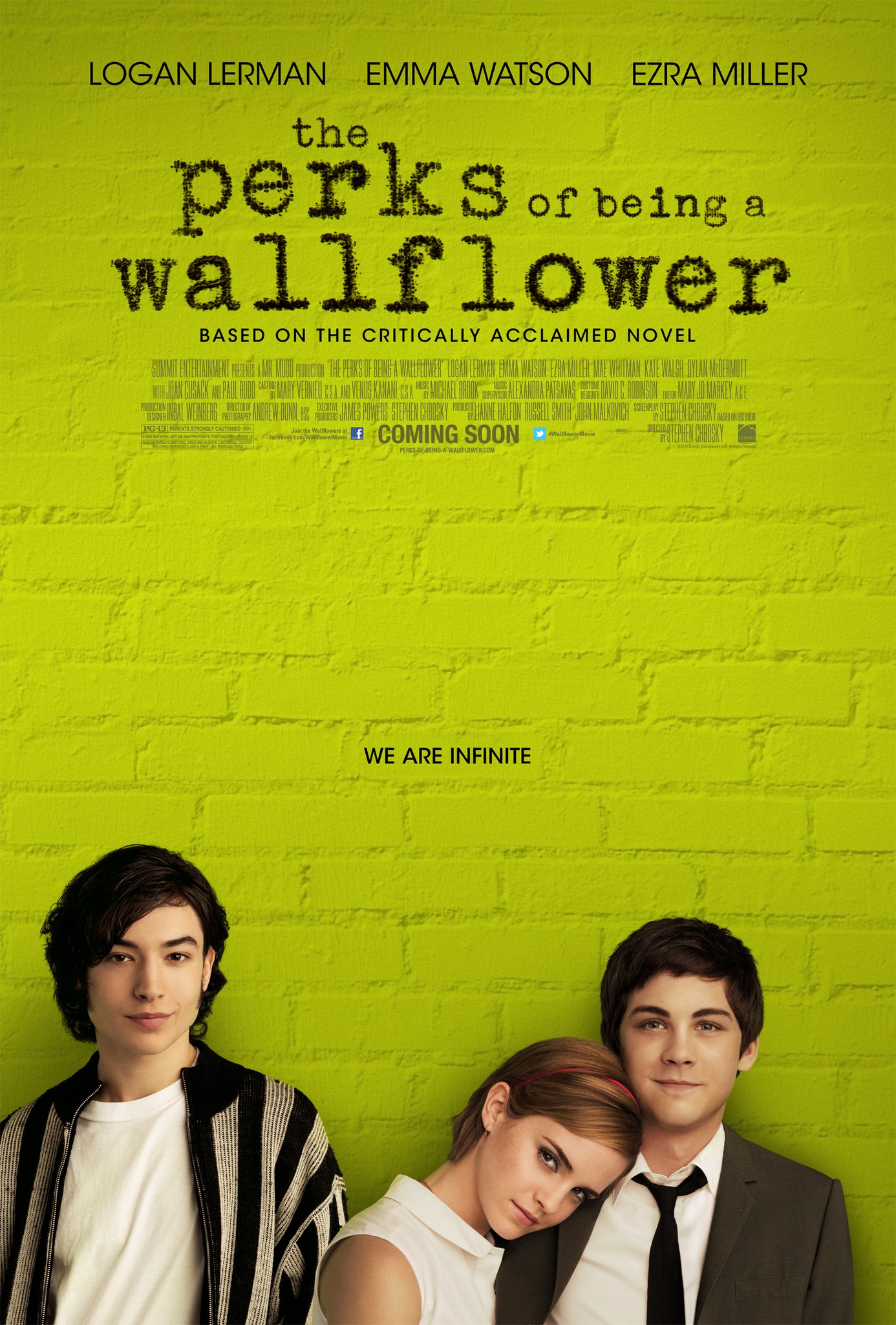 Mega Sized Movie Poster Image for The Perks of Being a Wallflower (#1 of 3)