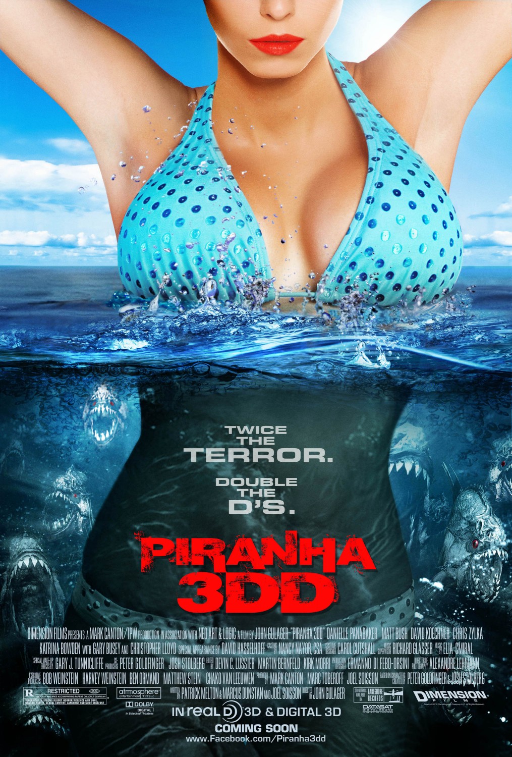 Extra Large Movie Poster Image for Piranha 3DD (#4 of 5)