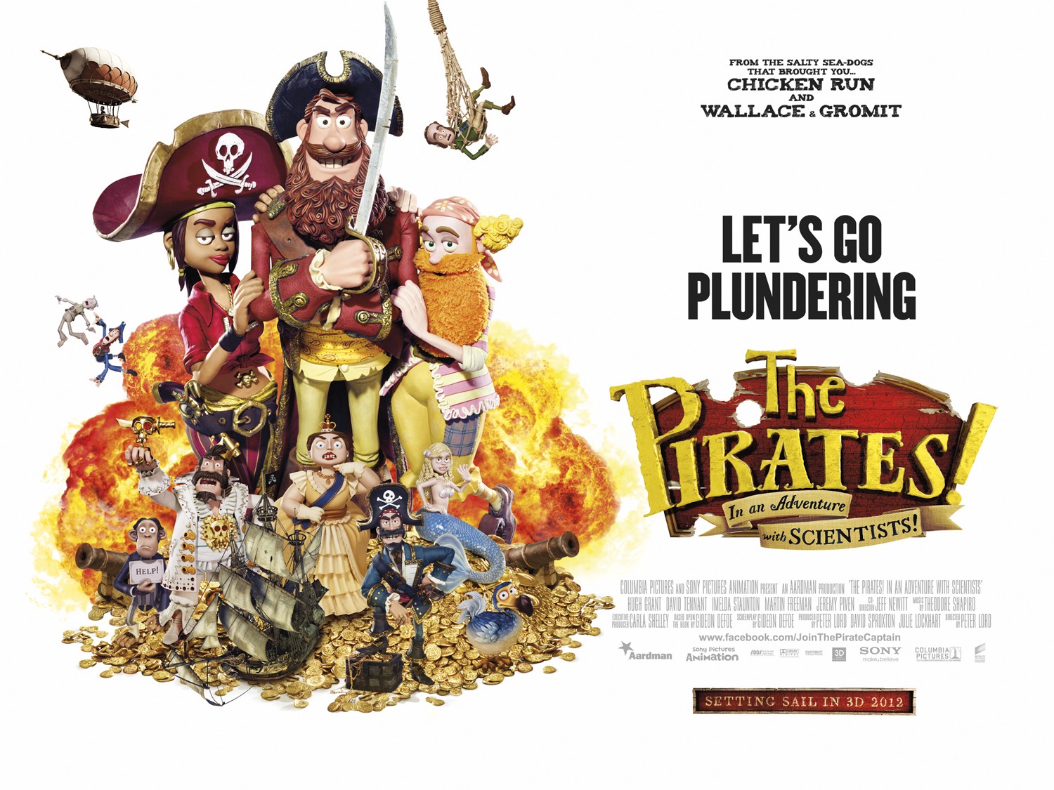 Extra Large Movie Poster Image for The Pirates! In an Adventure with Scientists (#4 of 4)