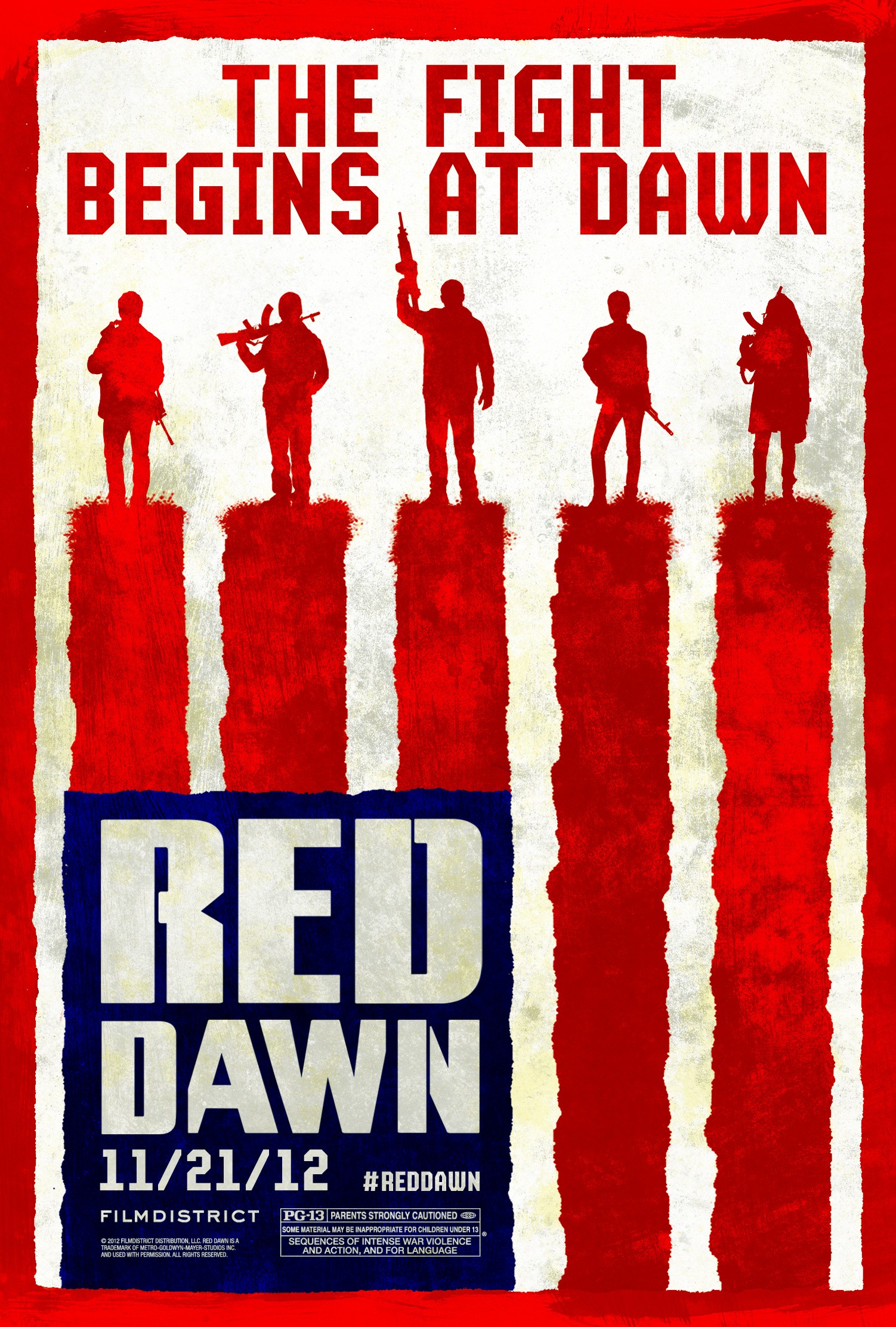 Mega Sized Movie Poster Image for Red Dawn (#3 of 7)
