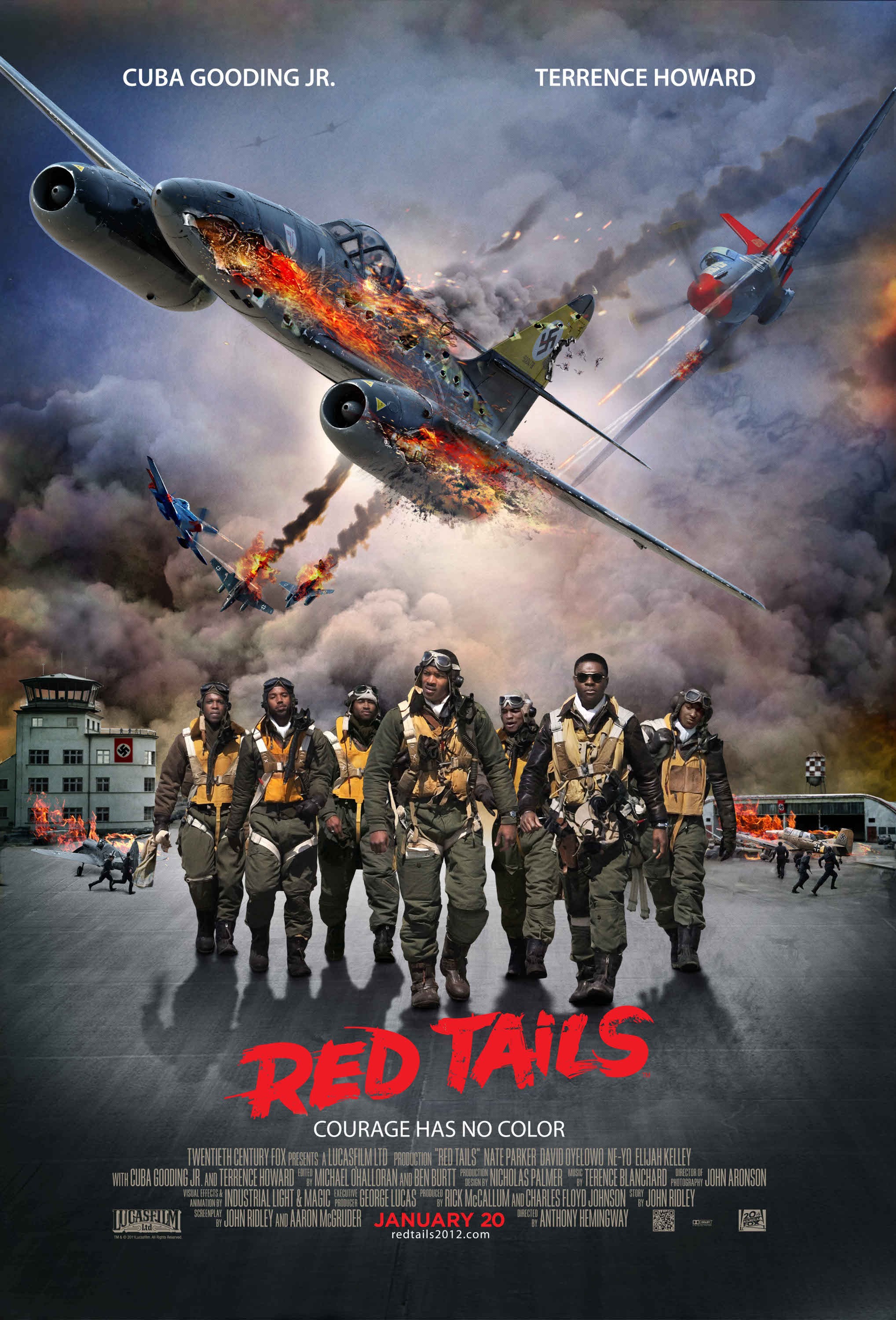 Mega Sized Movie Poster Image for Red Tails (#3 of 4)