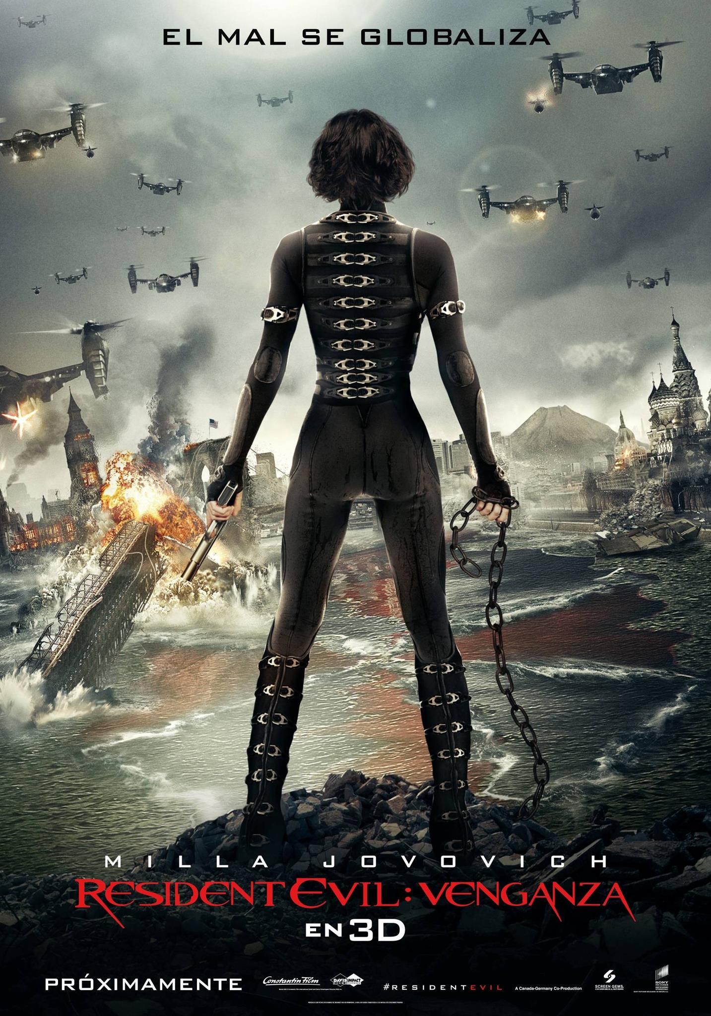 Mega Sized Movie Poster Image for Resident Evil: Retribution (#2 of 10)