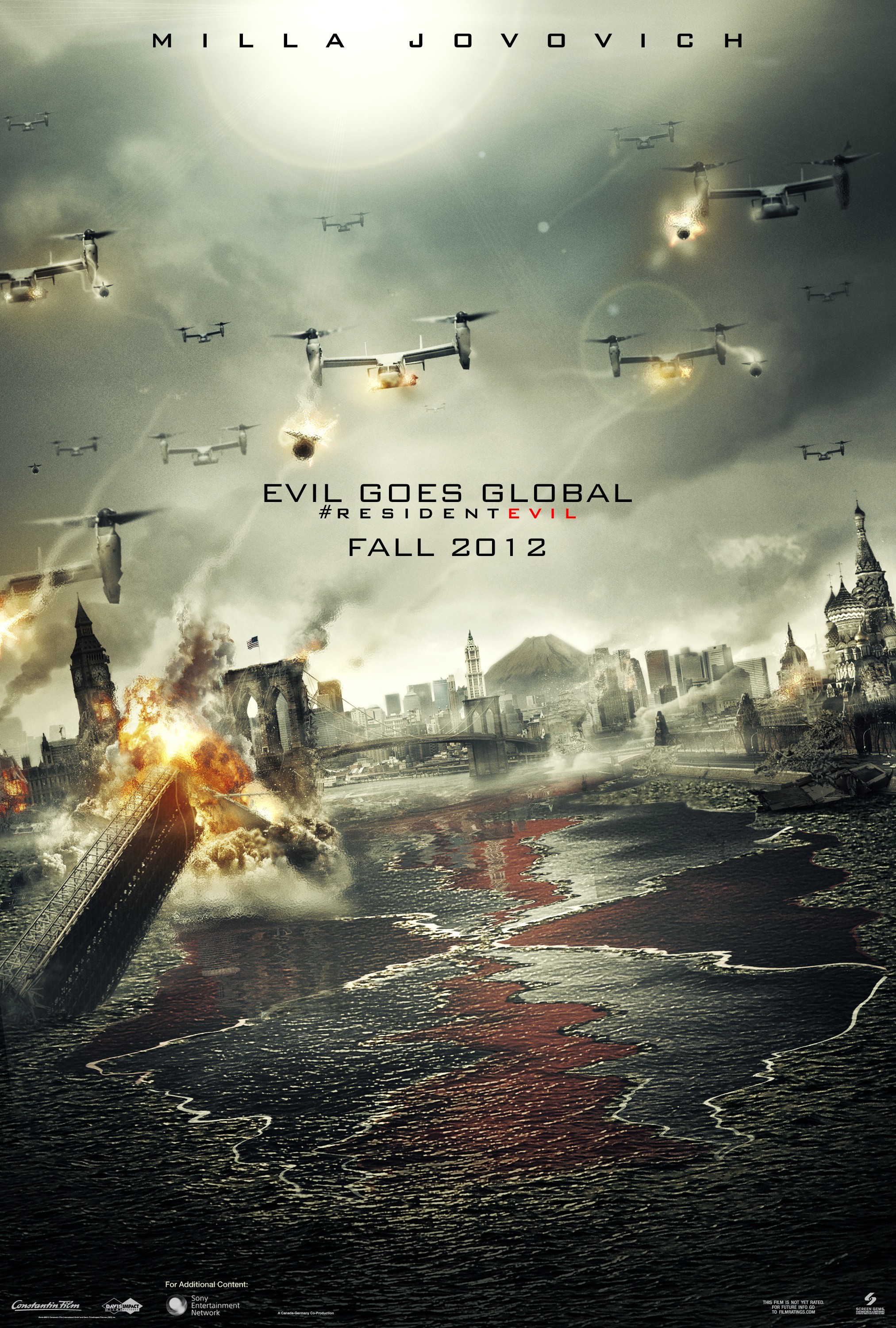 Mega Sized Movie Poster Image for Resident Evil: Retribution (#1 of 10)