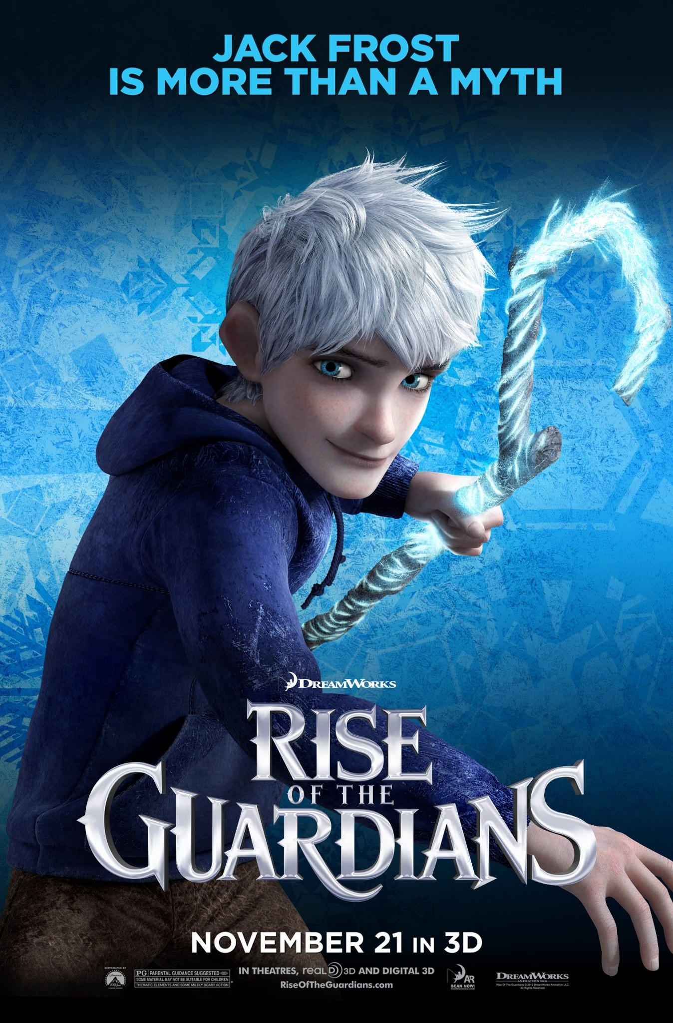 Mega Sized Movie Poster Image for Rise of the Guardians (#13 of 19)