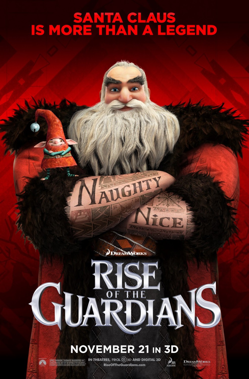 Extra Large Movie Poster Image for Rise of the Guardians (#14 of 19)