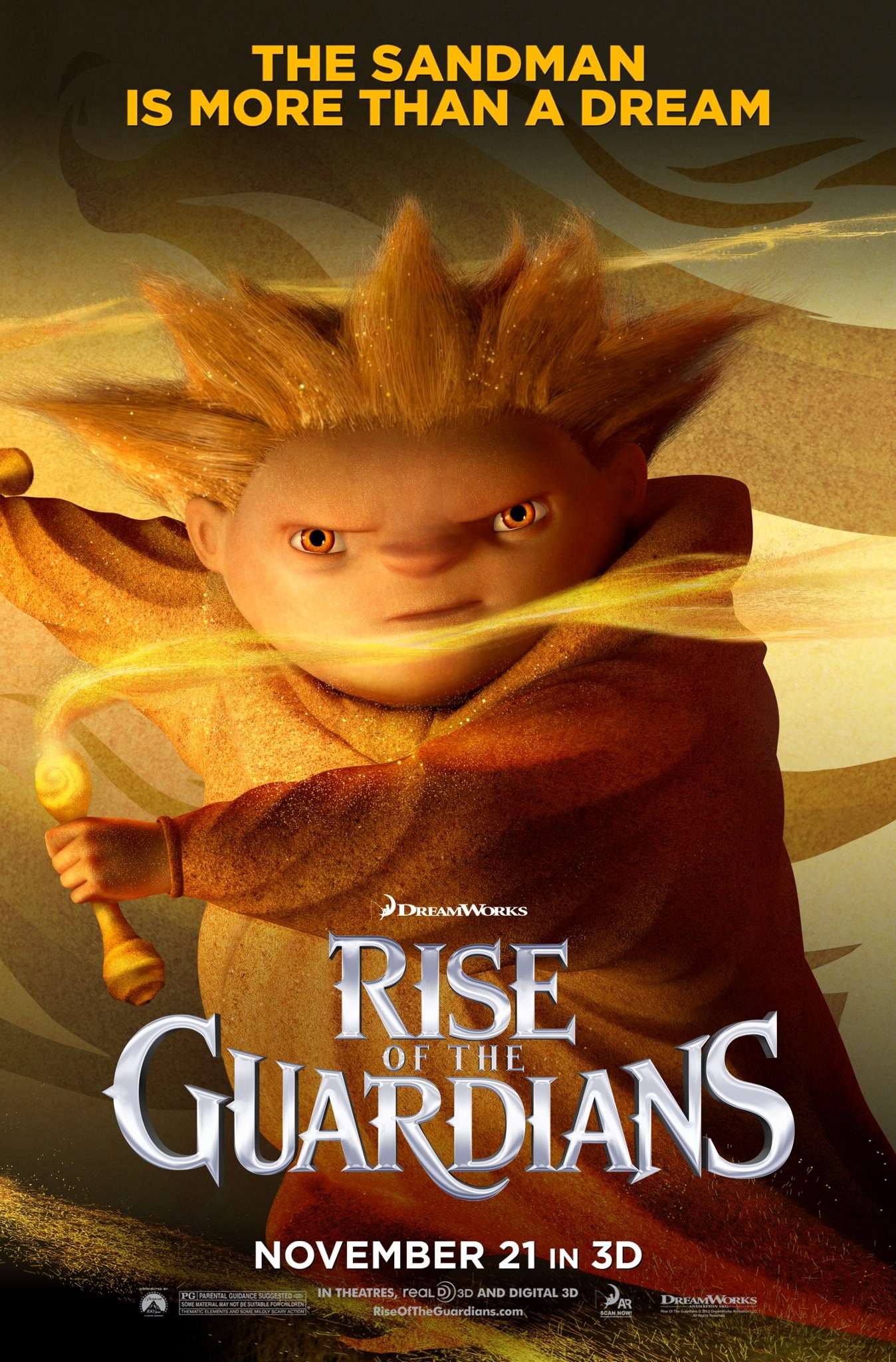 Mega Sized Movie Poster Image for Rise of the Guardians (#17 of 19)
