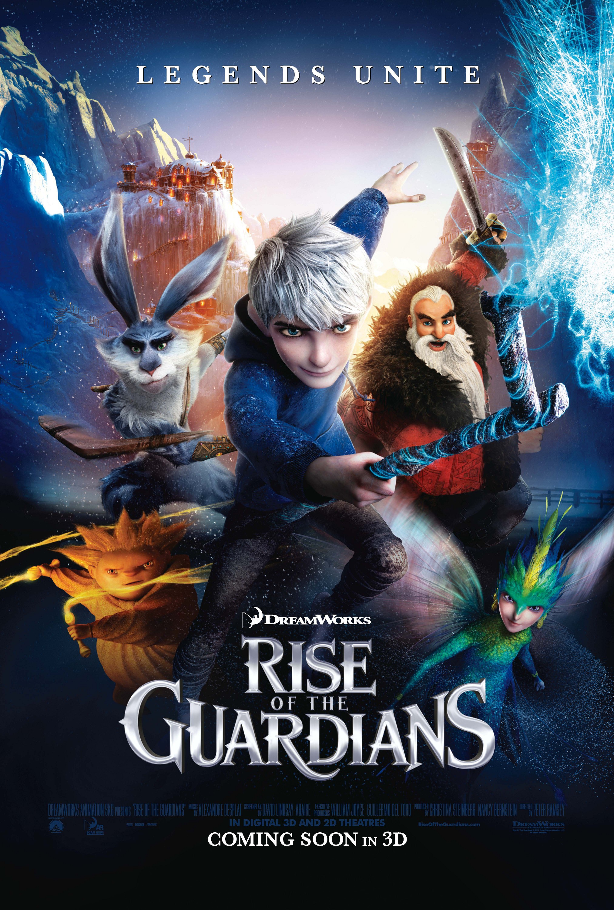 Mega Sized Movie Poster Image for Rise of the Guardians (#9 of 19)