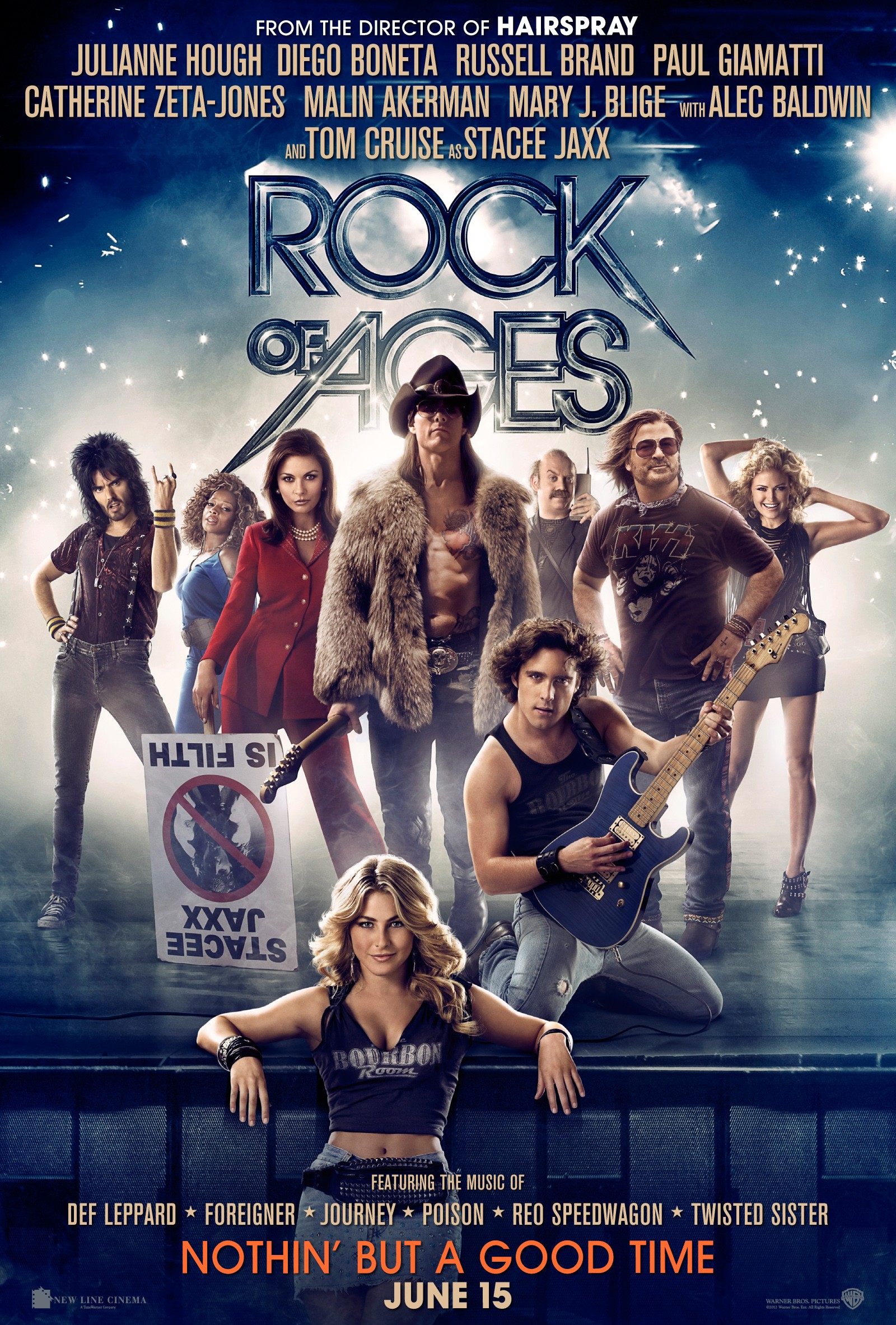 Mega Sized Movie Poster Image for Rock of Ages (#2 of 3)