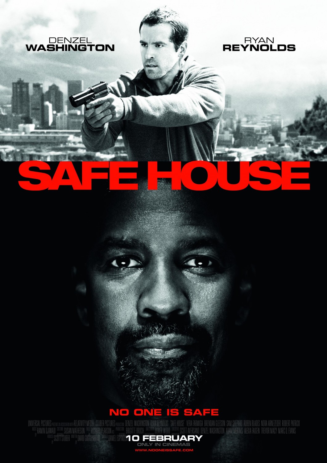 Extra Large Movie Poster Image for Safe House (#2 of 6)