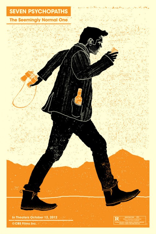 Seven Psychopaths Movie Poster