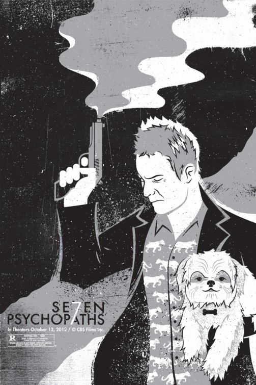 Seven Psychopaths Movie Poster