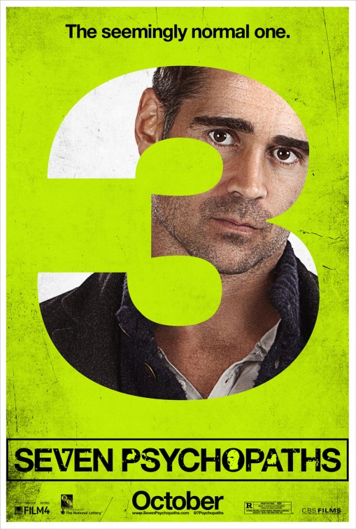 Seven Psychopaths Movie Poster