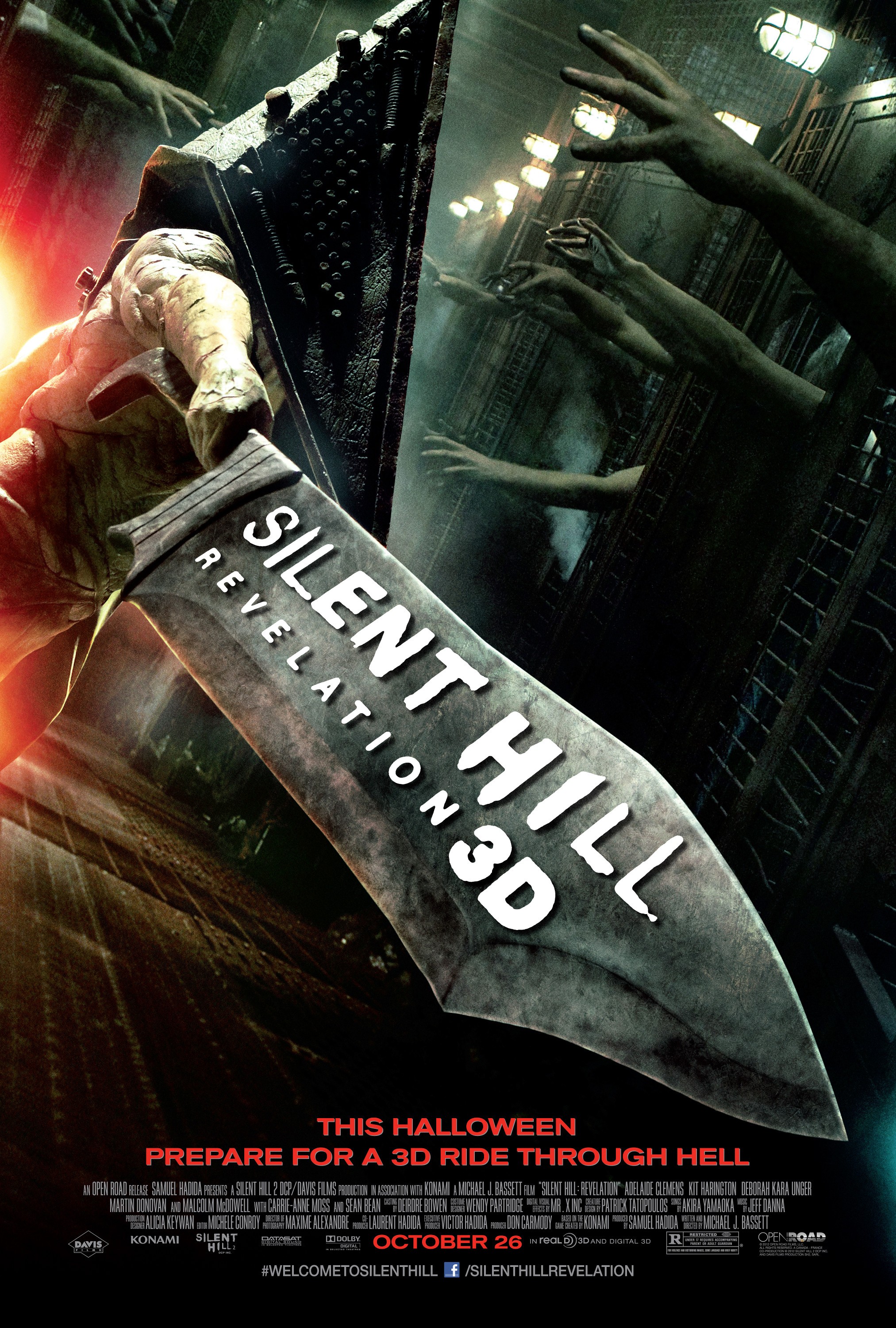 Mega Sized Movie Poster Image for Silent Hill: Revelation 3D (#2 of 9)