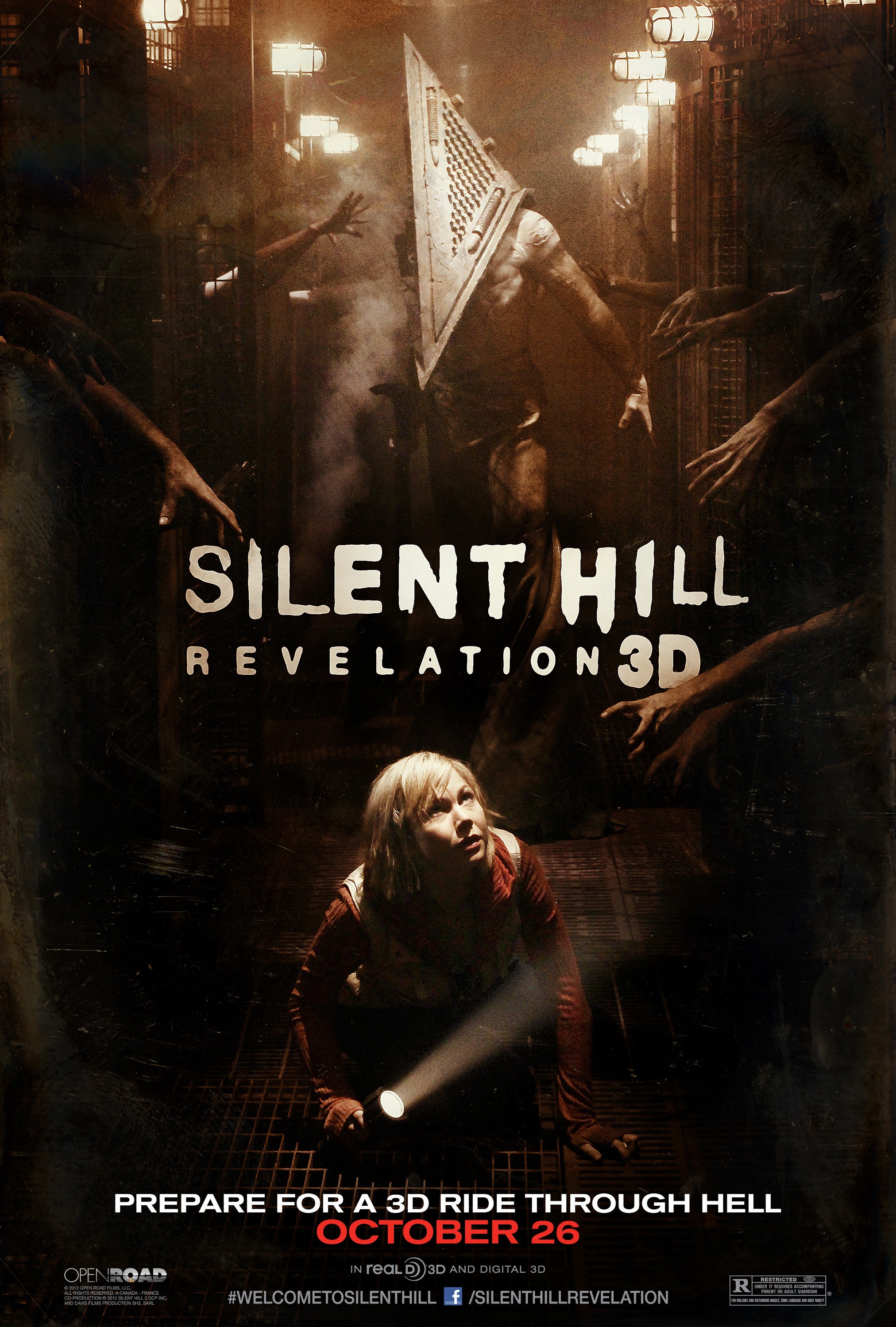 Mega Sized Movie Poster Image for Silent Hill: Revelation 3D (#5 of 9)