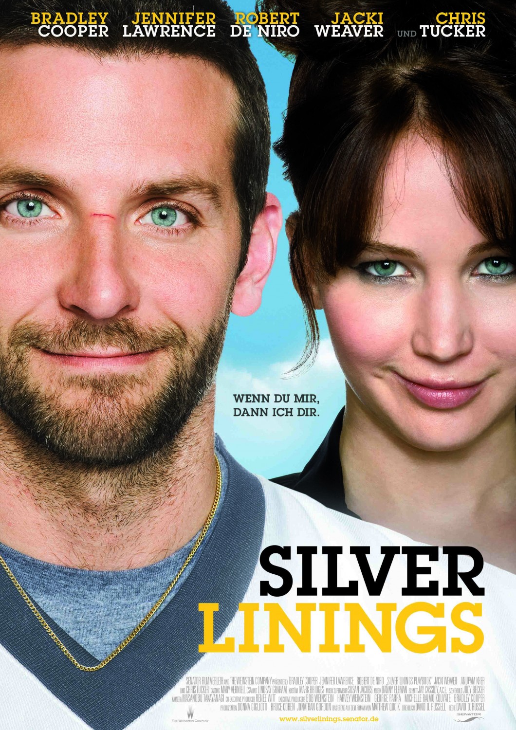 Jennifer Lawrence Silver Linings Playbook Poster