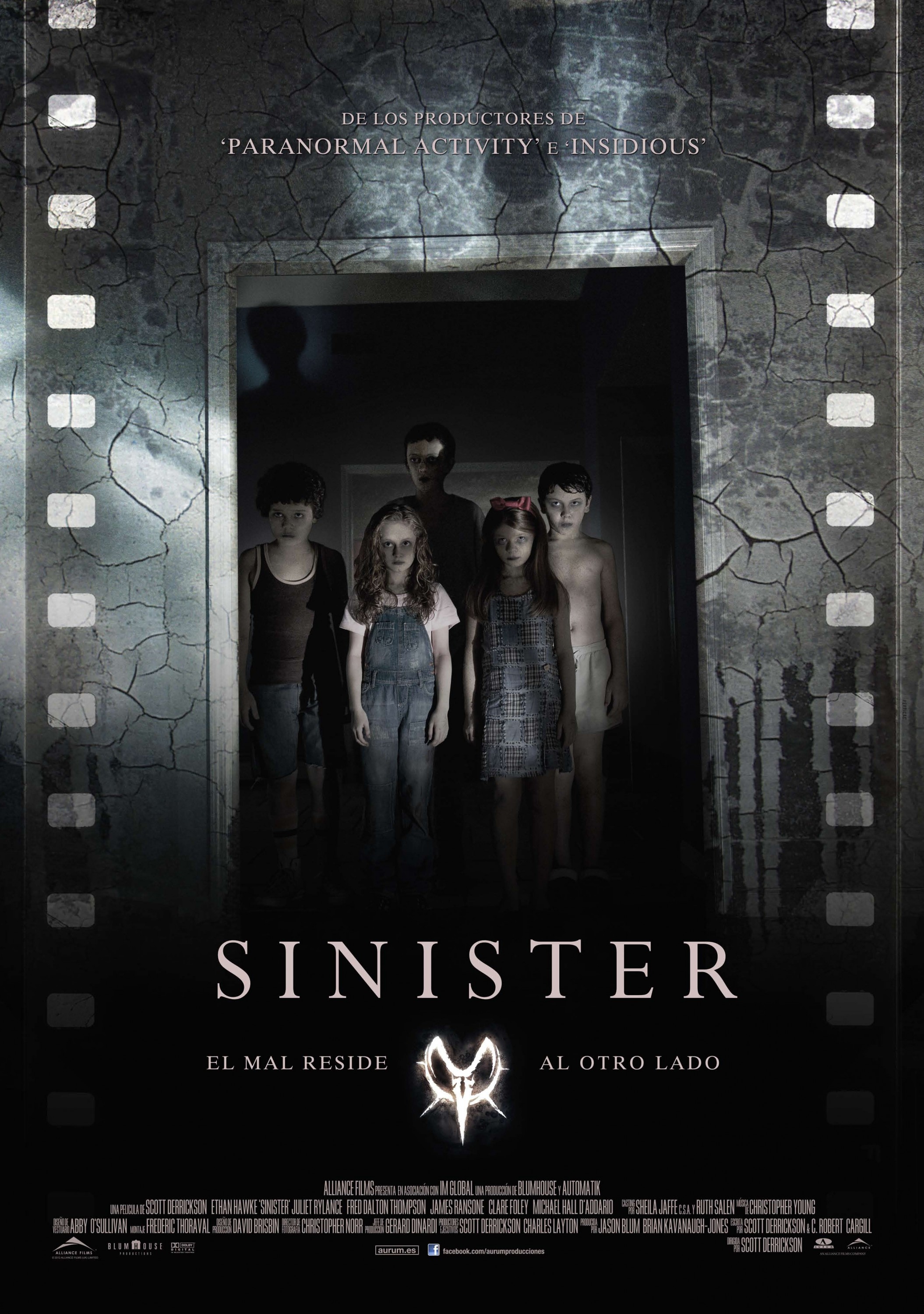 Mega Sized Movie Poster Image for Sinister (#2 of 8)