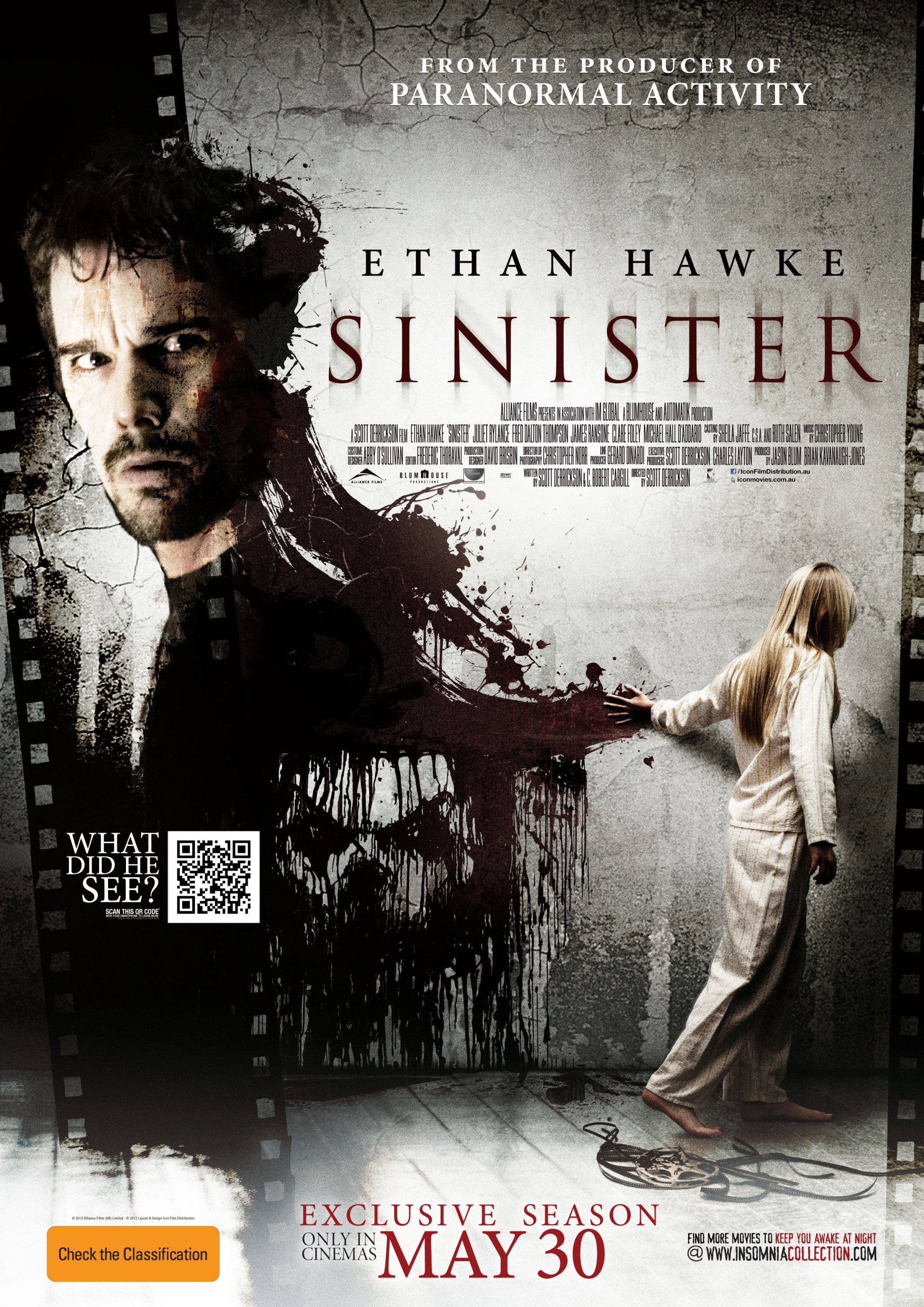 Mega Sized Movie Poster Image for Sinister (#8 of 8)