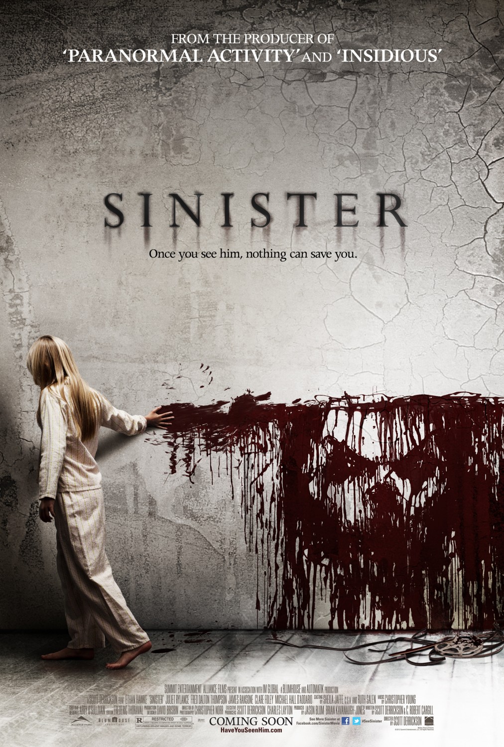 Extra Large Movie Poster Image for Sinister (#1 of 8)