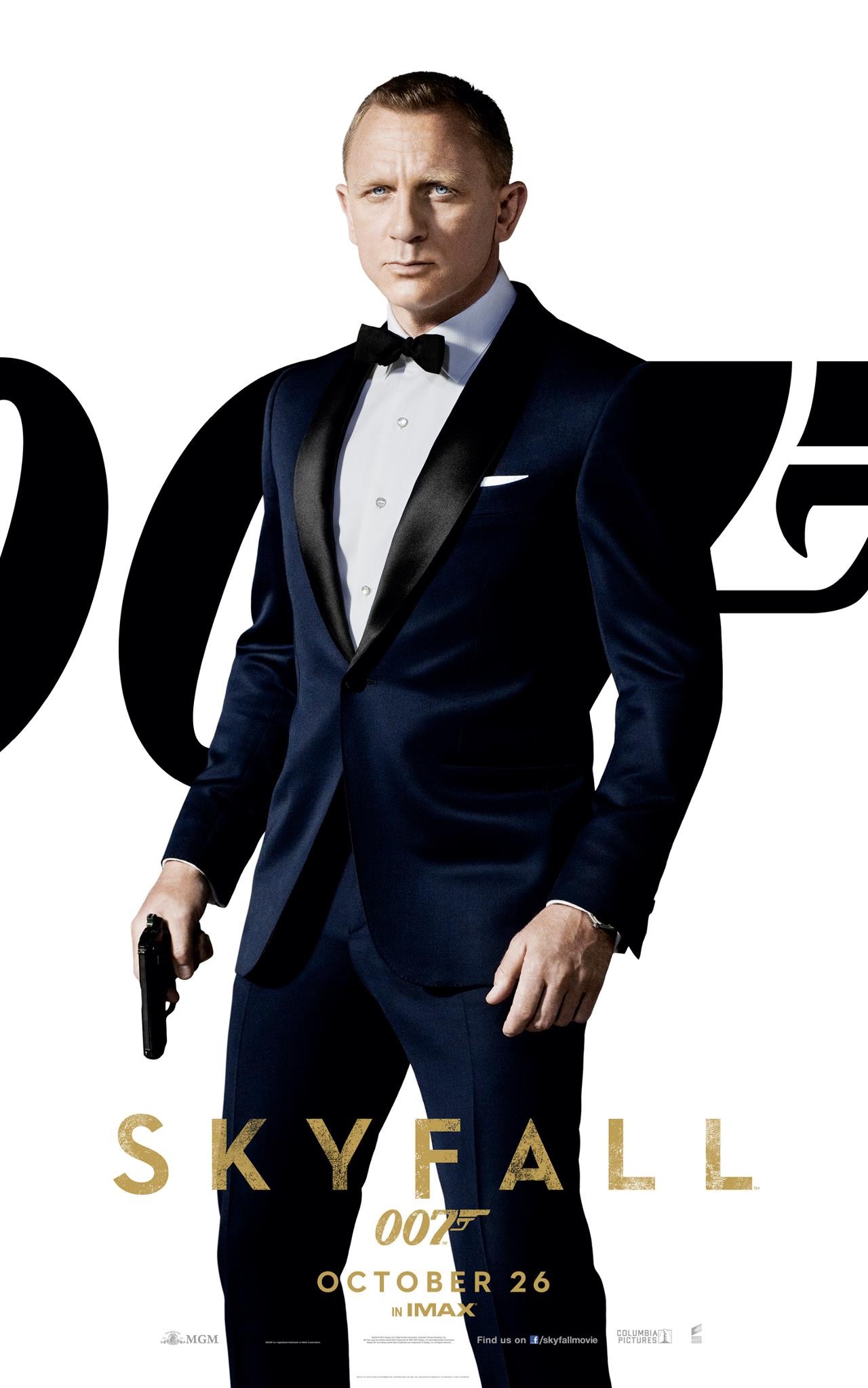 Mega Sized Movie Poster Image for Skyfall (#2 of 11)
