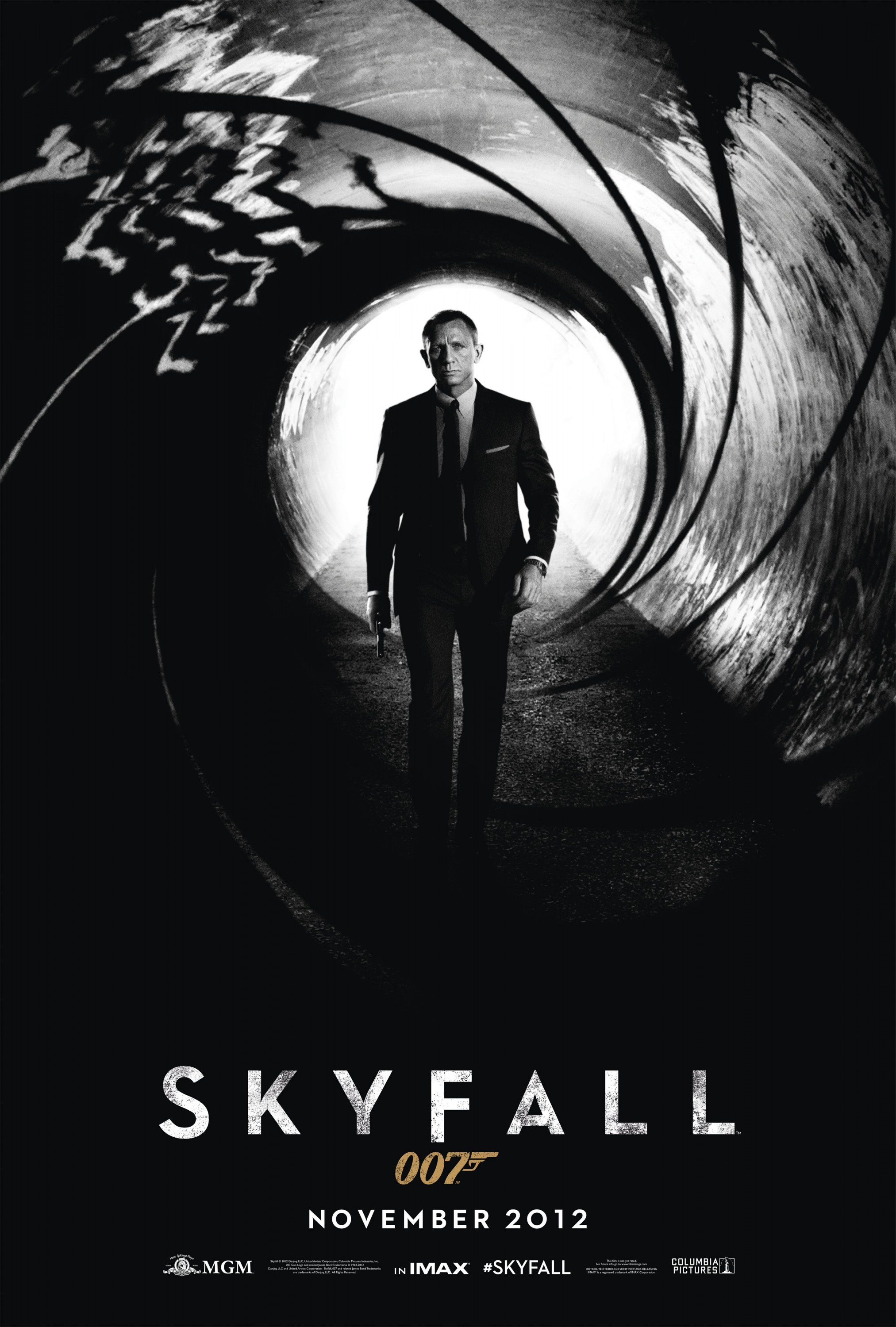Mega Sized Movie Poster Image for Skyfall (#1 of 11)