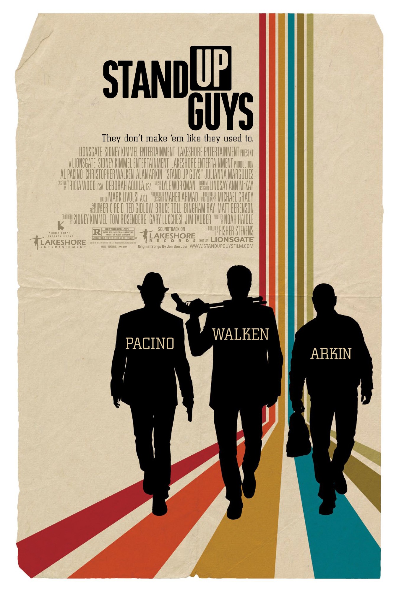 Mega Sized Movie Poster Image for Stand Up Guys (#1 of 7)