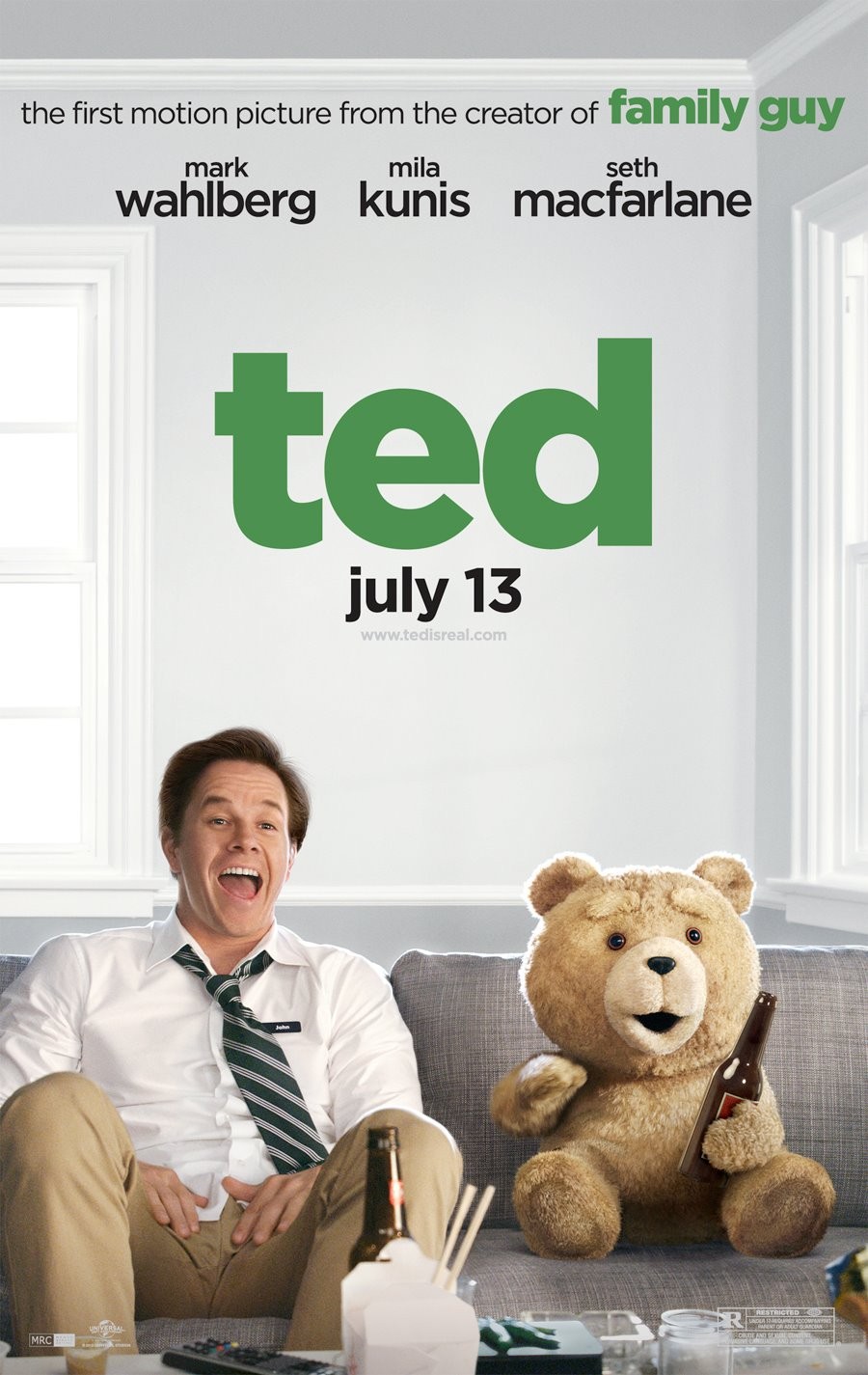 Extra Large Movie Poster Image for Ted (#3 of 7)