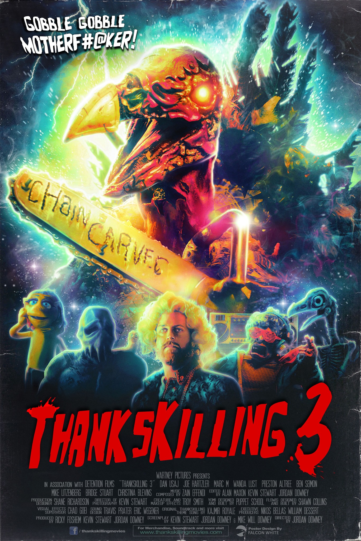 Mega Sized Movie Poster Image for ThanksKilling 3 