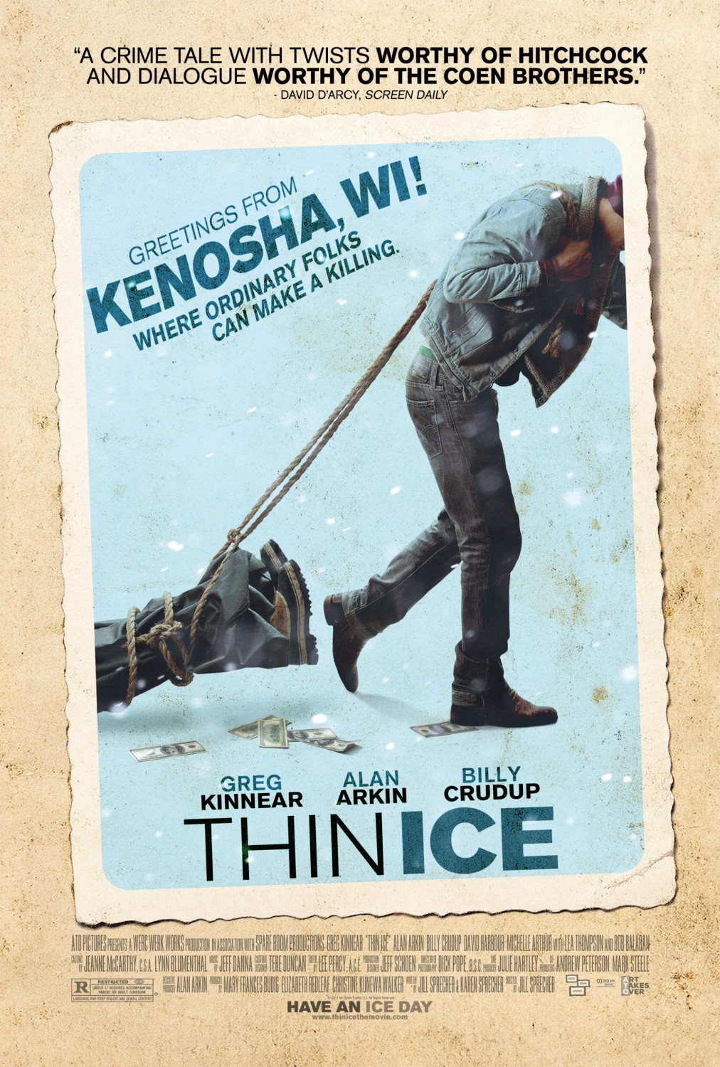 Extra Large Movie Poster Image for Thin Ice 